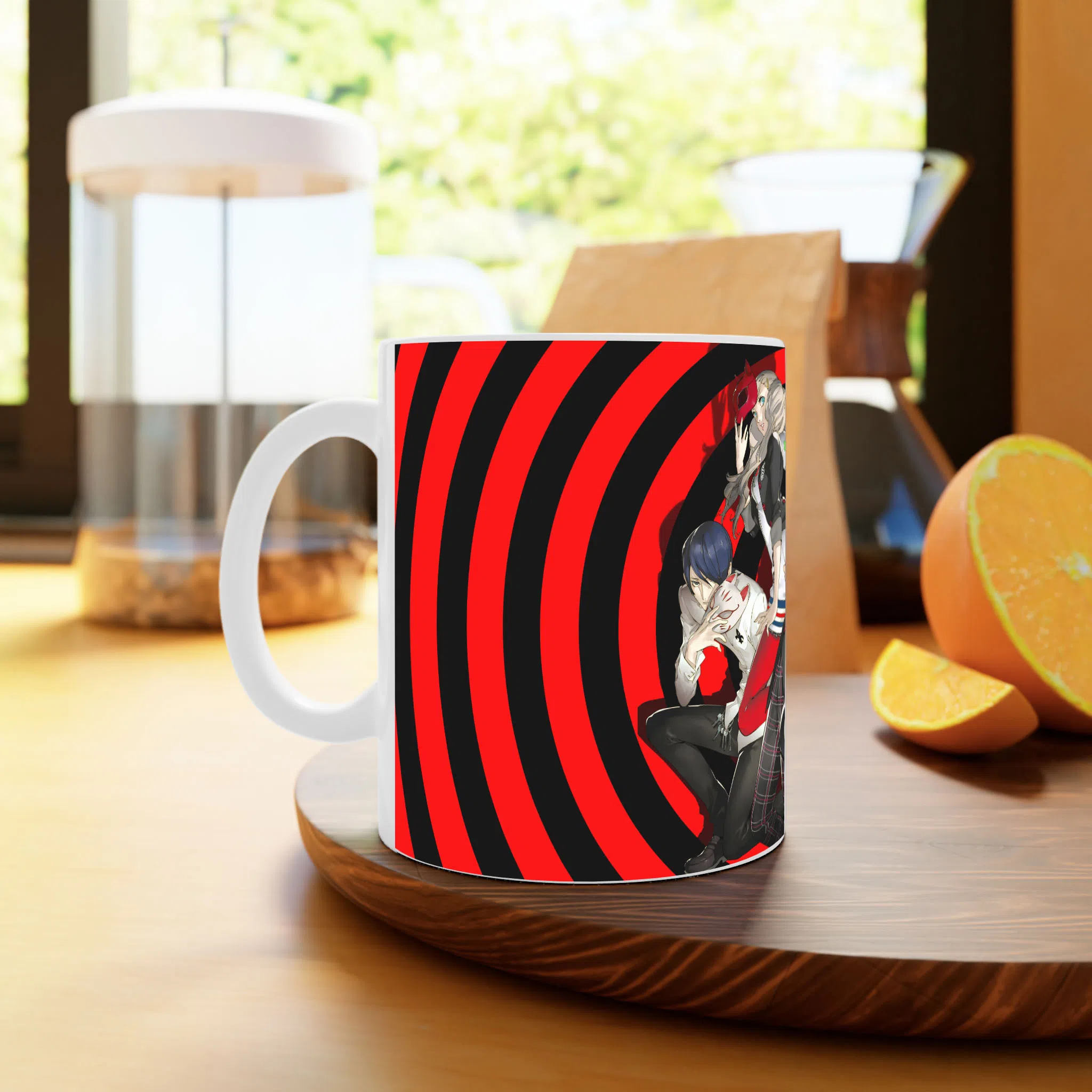 ماگ لیمینات طرح انیمه پرسونا 5 - Persona 5 کد NM3451 — تصویر 3