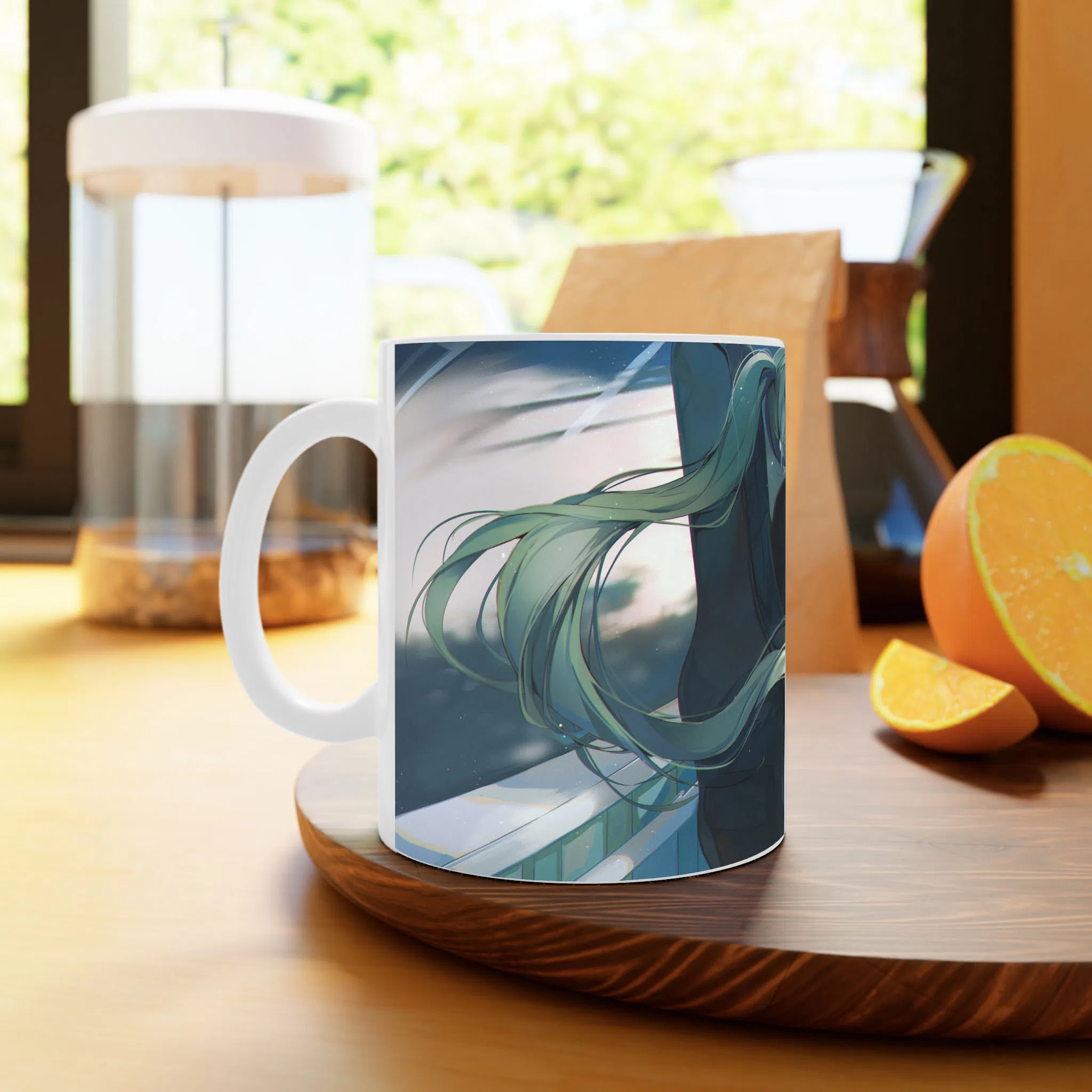 ماگ لیمینات طرح انیمه Vocaloid کد NM3595 — تصویر 3