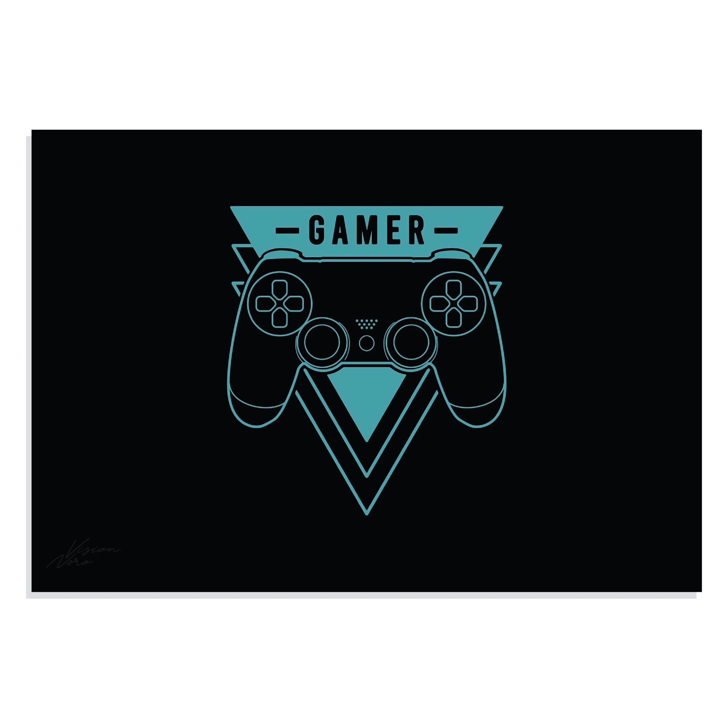 پوستر طرح گیمر Gamer مدل NV0245