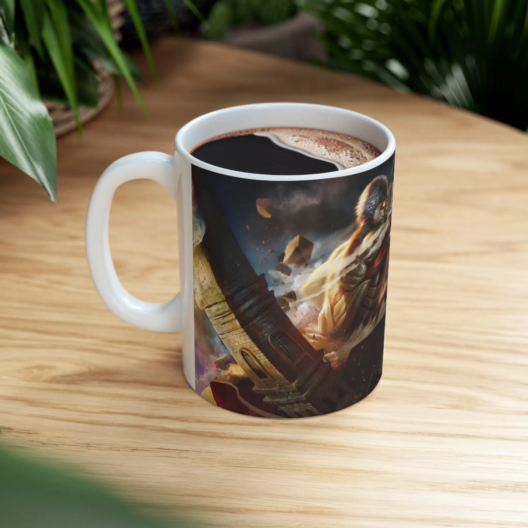 ماگ طرح انیمه اتک ان تایتان Attack on the Titan مدل NM2535 — تصویر 4
