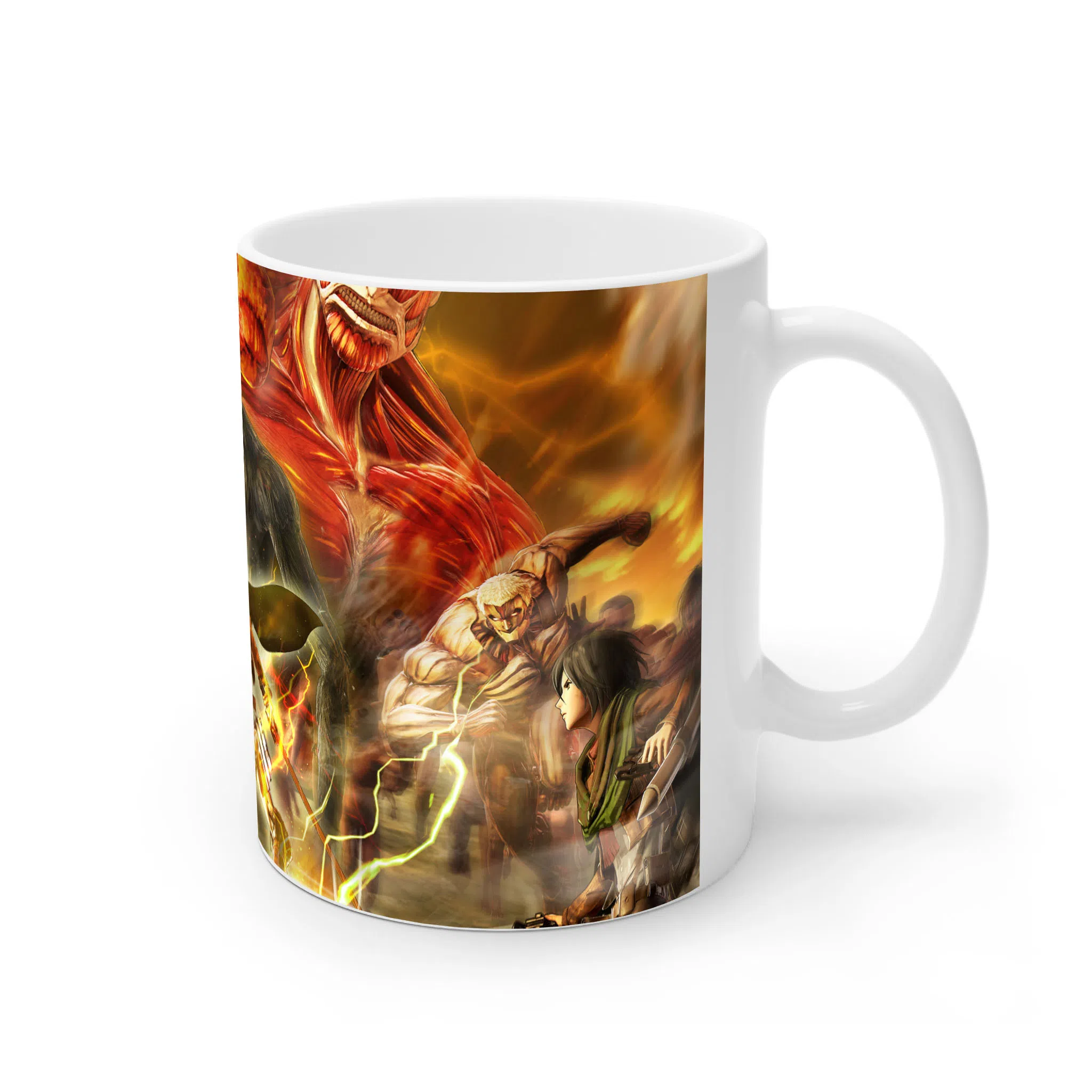 ماگ لیمینات طرح انیمه حمله به غول ها - Shingeki no Kyojin - Attack on Titan  کد NM0482 — تصویر 3