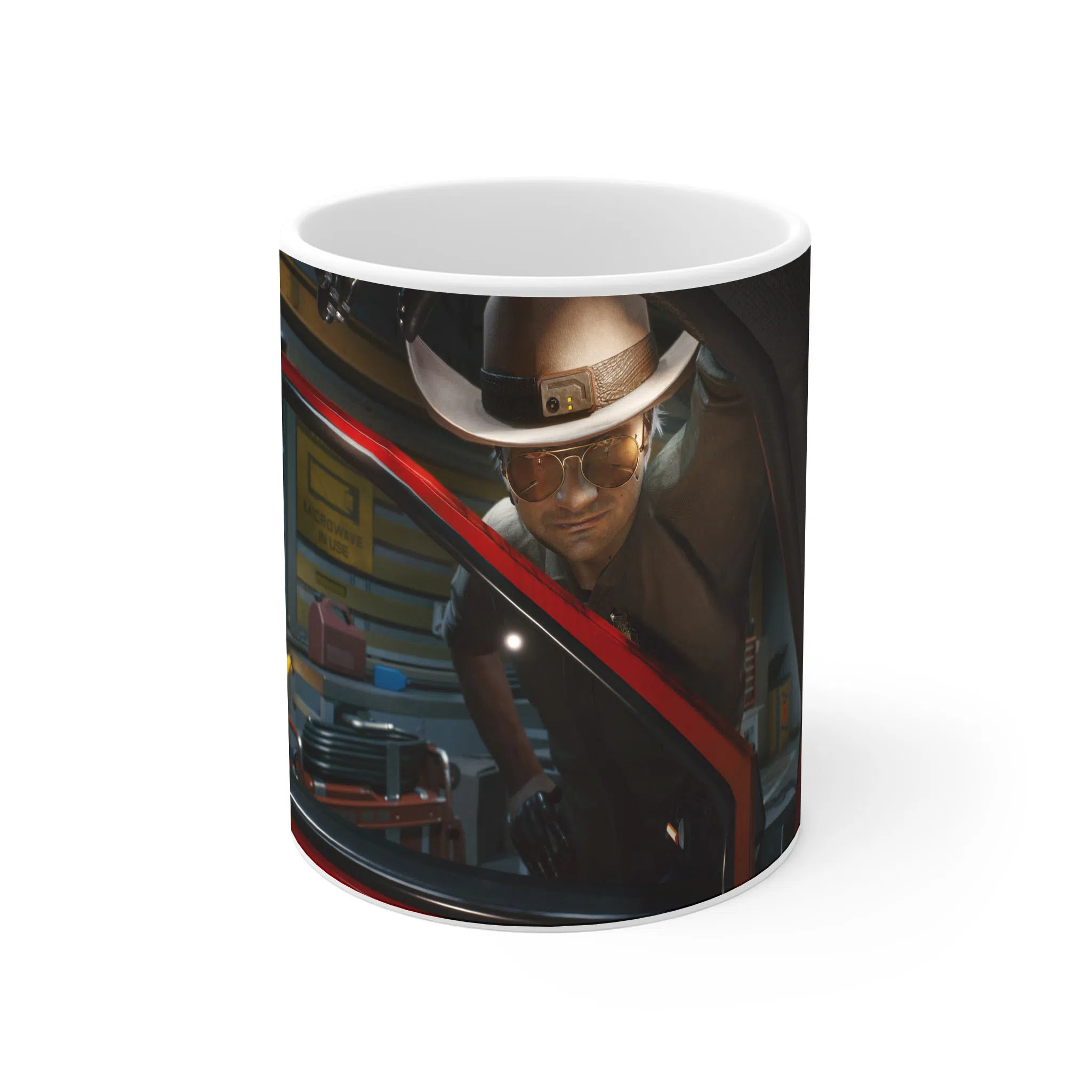 ماگ لیمینات طرح بازی سایبرپانک Cyberpunk 2077 Game کد NM6553 — تصویر 3