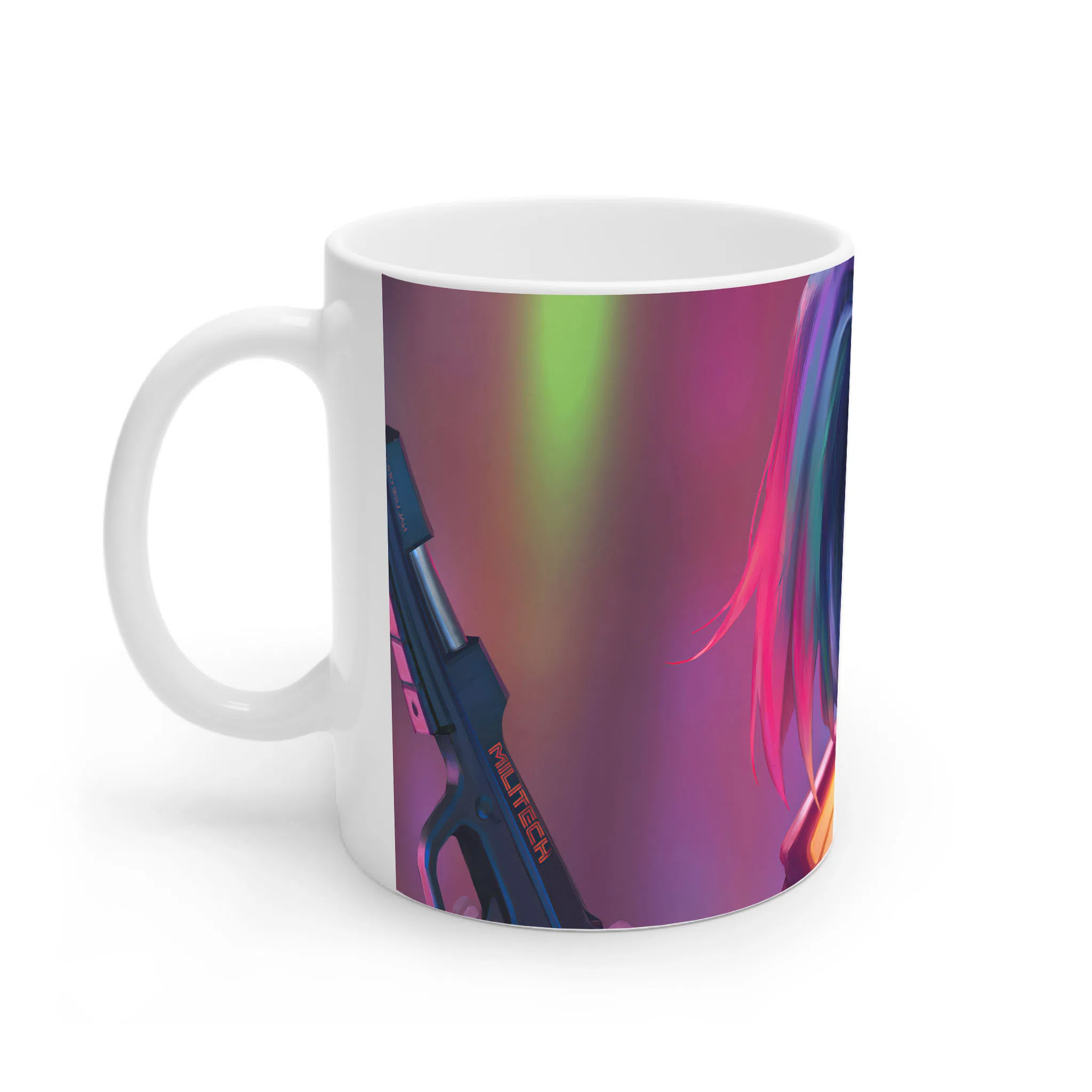 ماگ لیمینات طرح بازی سایبرپانک Cyberpunk 2077 Game کد NM6542 — تصویر 2