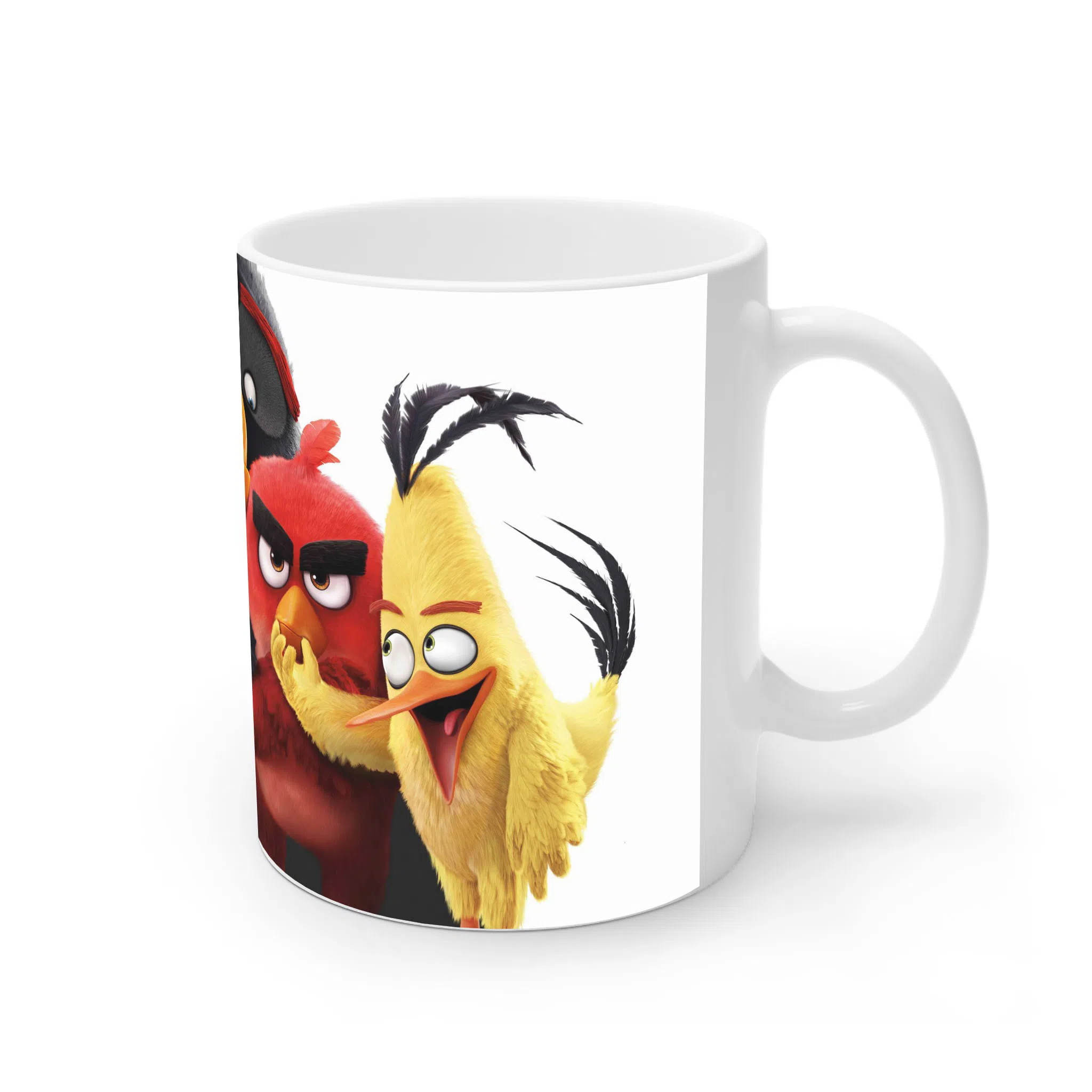 ماگ لیمینات طرح فیلم انگری بردز Angry Birds کد NM10497 — تصویر 2