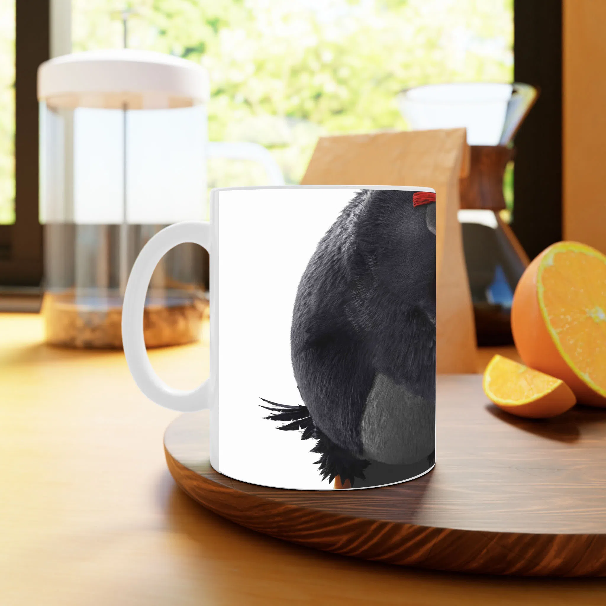 ماگ لیمینات طرح فیلم انگری بردز Angry Birds کد NM10497 — تصویر 3