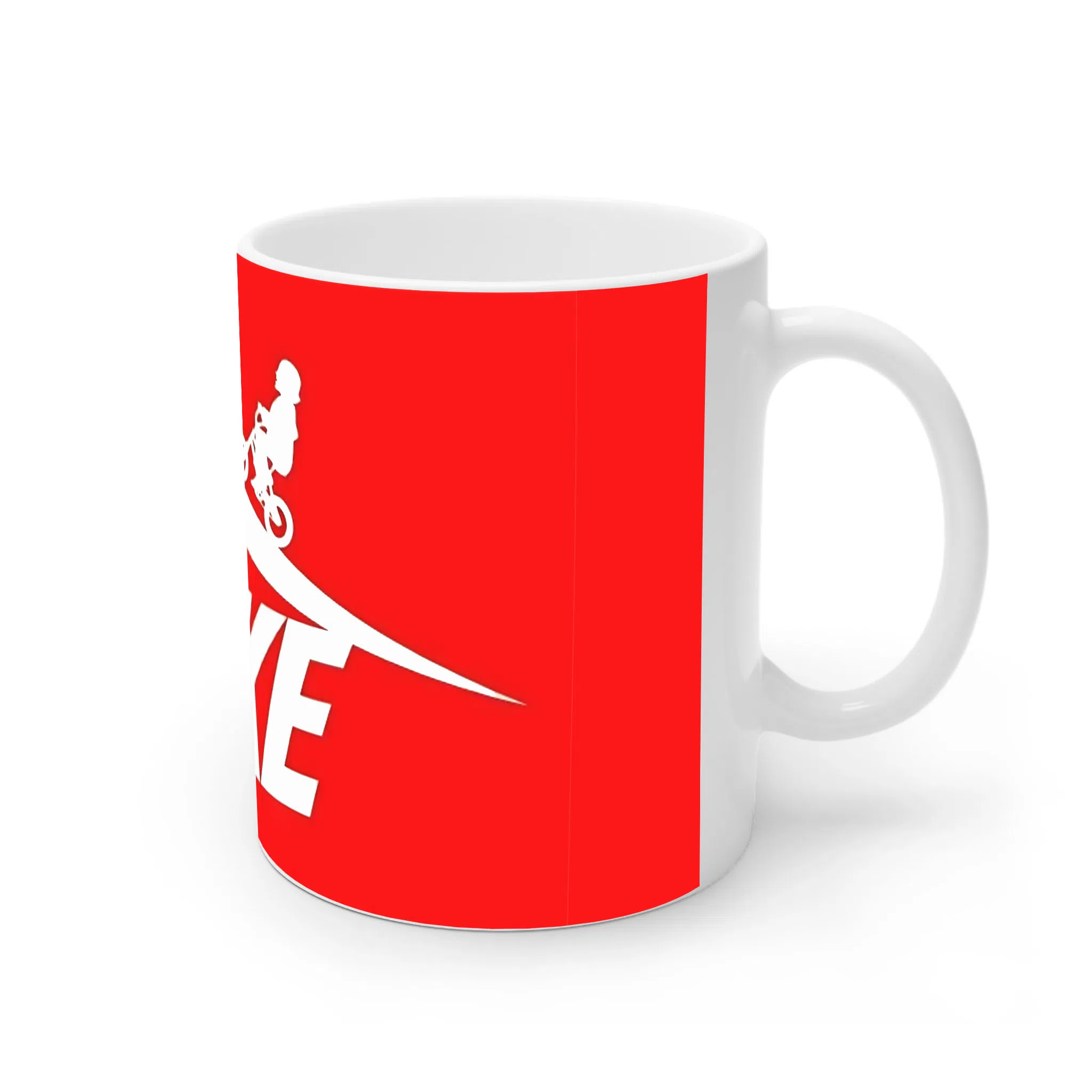 ماگ لیمینات طرح دوچرخه سواری کد NM14564 — تصویر 3