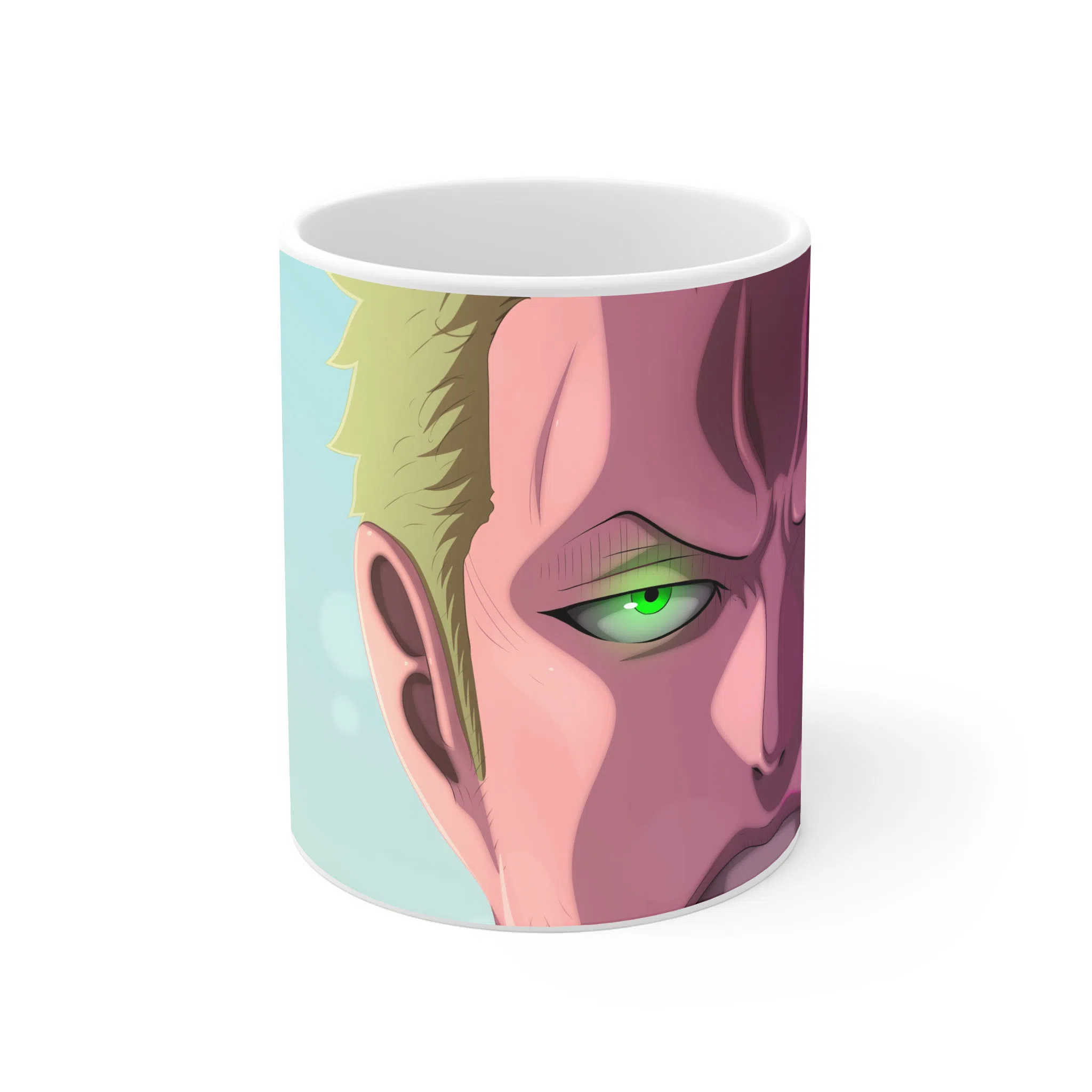 ماگ لیمینات طرح انیمه وان پیس زورو - One Peace Roronoa Zoro کد NM3413