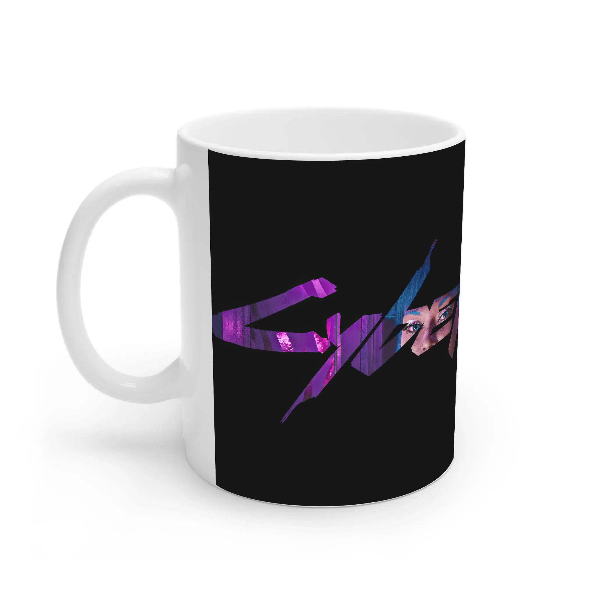 ماگ لیمینات طرح بازی سایبرپانک Cyberpunk 2077 Game کد NM6585
