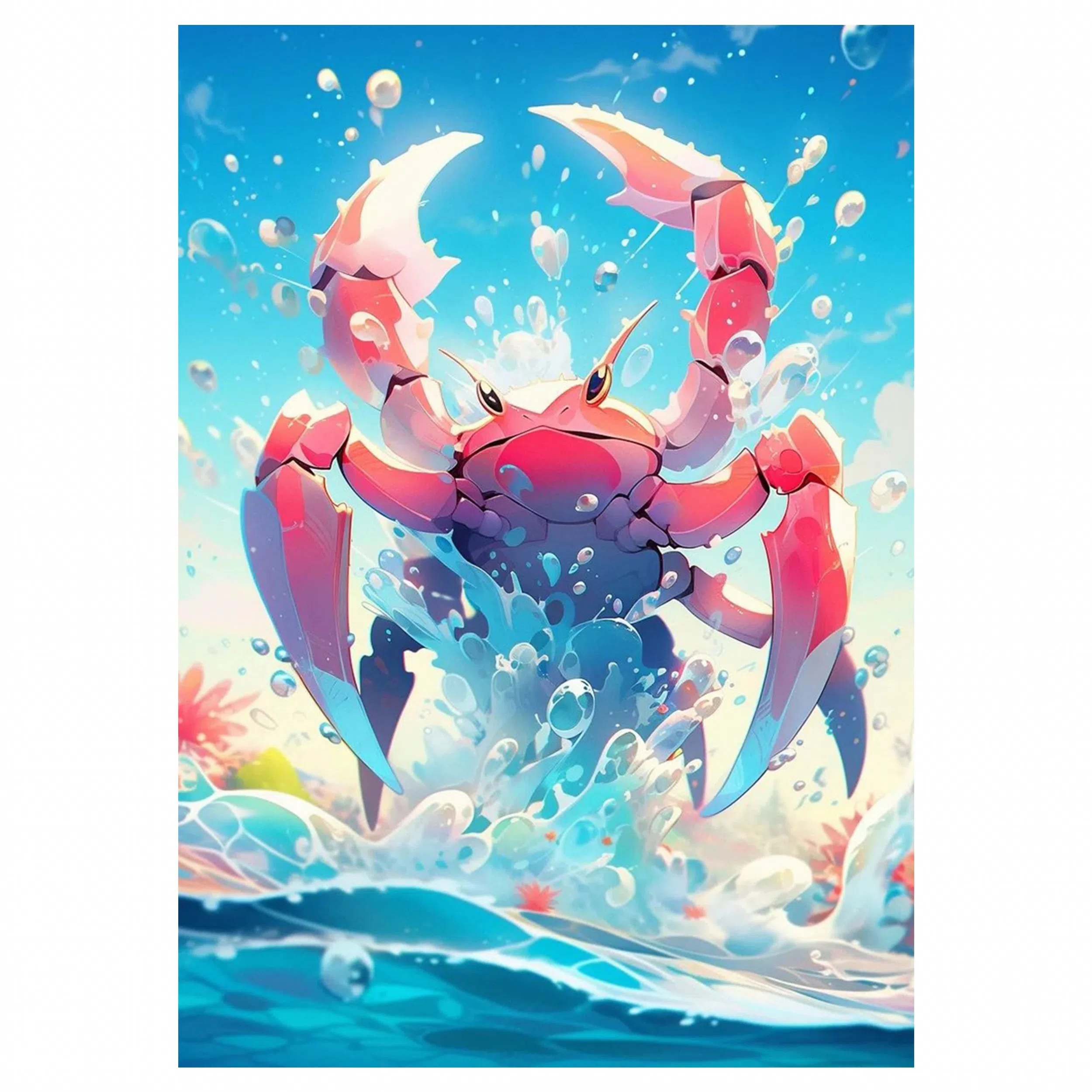 تابلو شاسی لیمینات طرح انیمه پوکمون Pokemon مدل NV1292