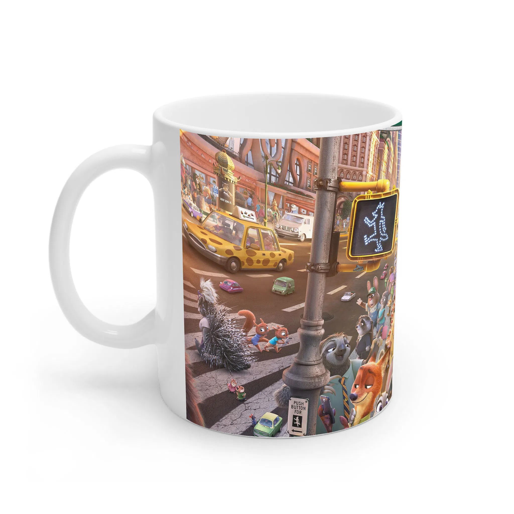 ماگ لیمینات طرح فیلم زوتوپیا Zootopia کد NM13307 — تصویر 2
