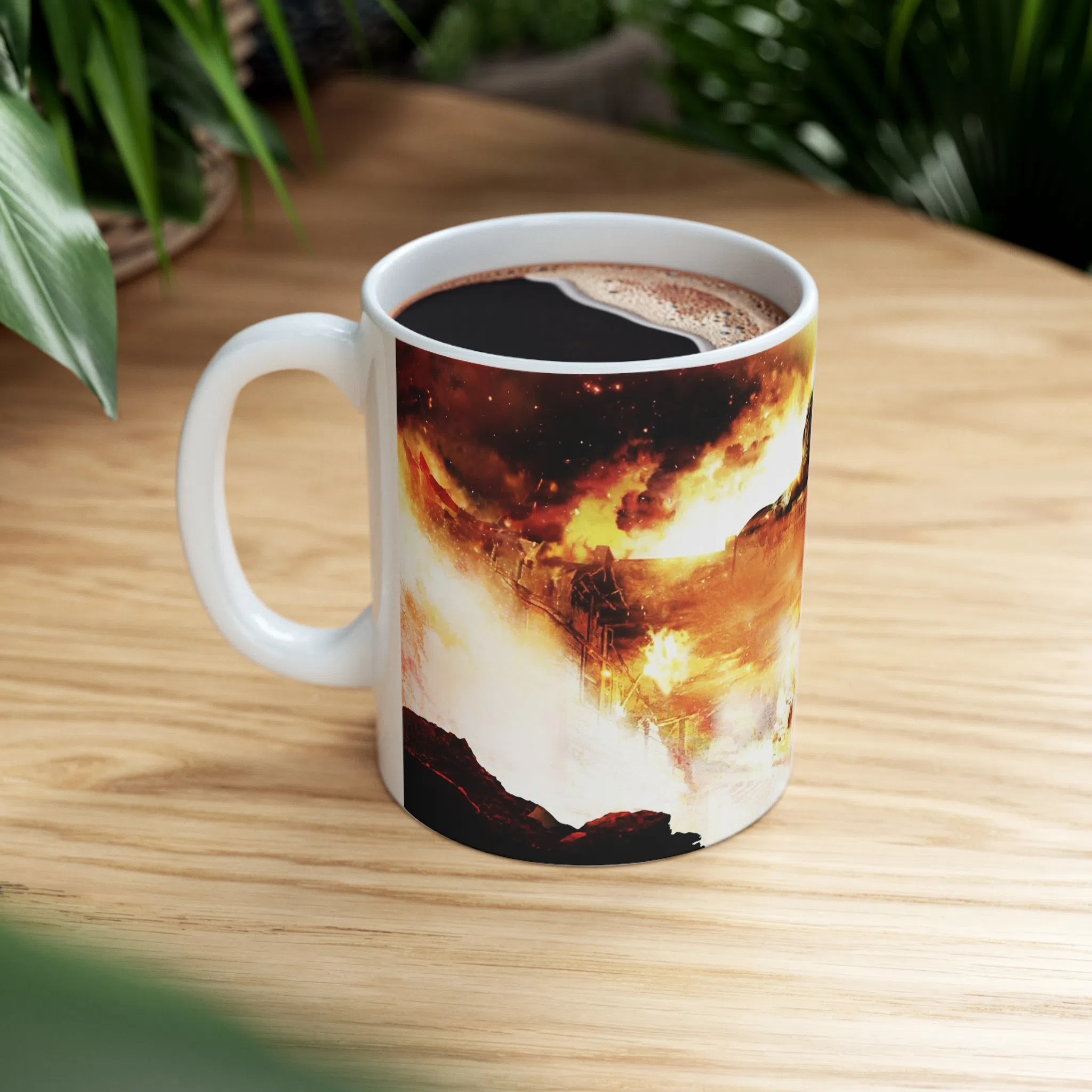 ماگ طرح انیمه اتک ان تایتان Attack on the Titan مدل NM2552 — تصویر 4