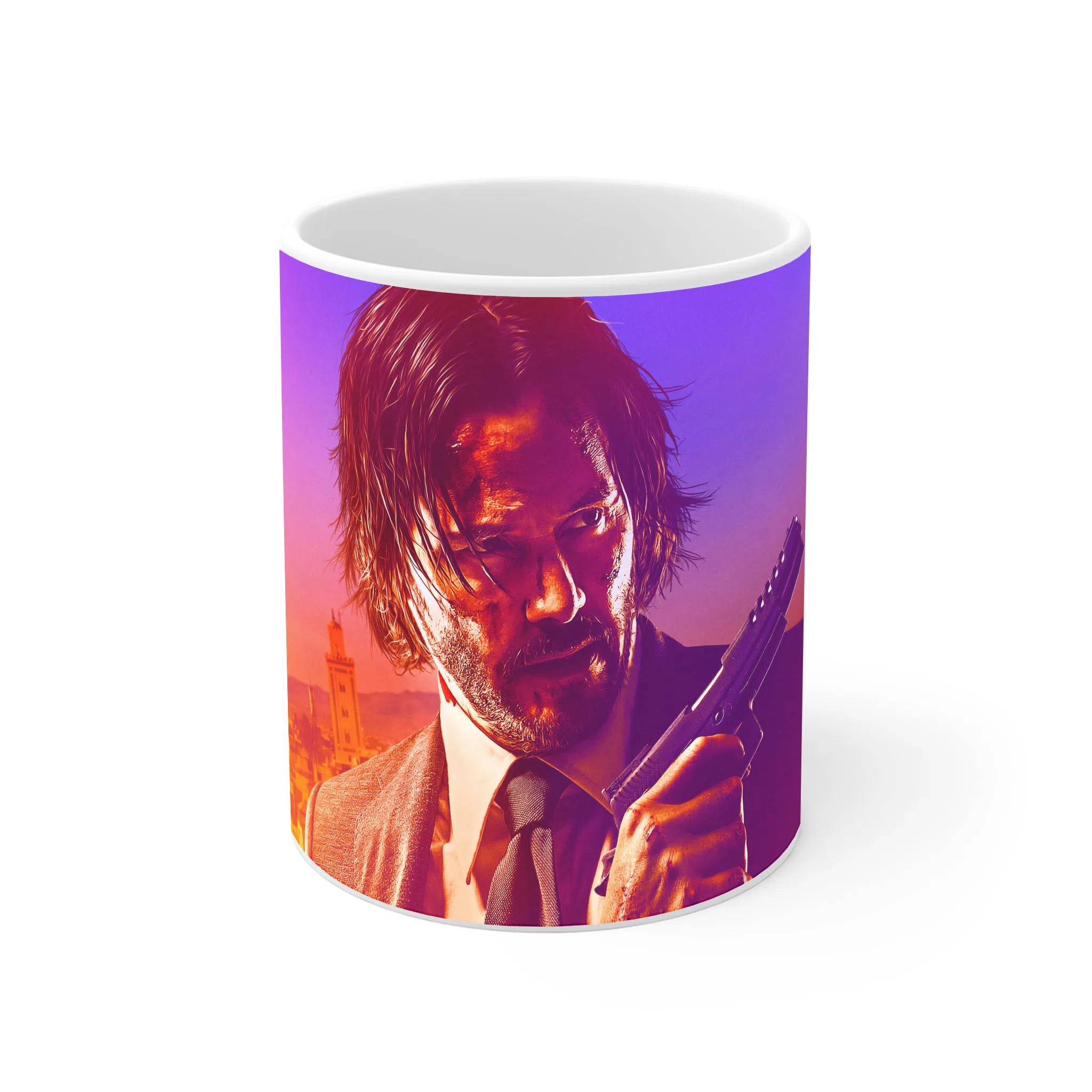 ماگ لیمینات طرح فیلم جان ویک John Wick کد NM11710