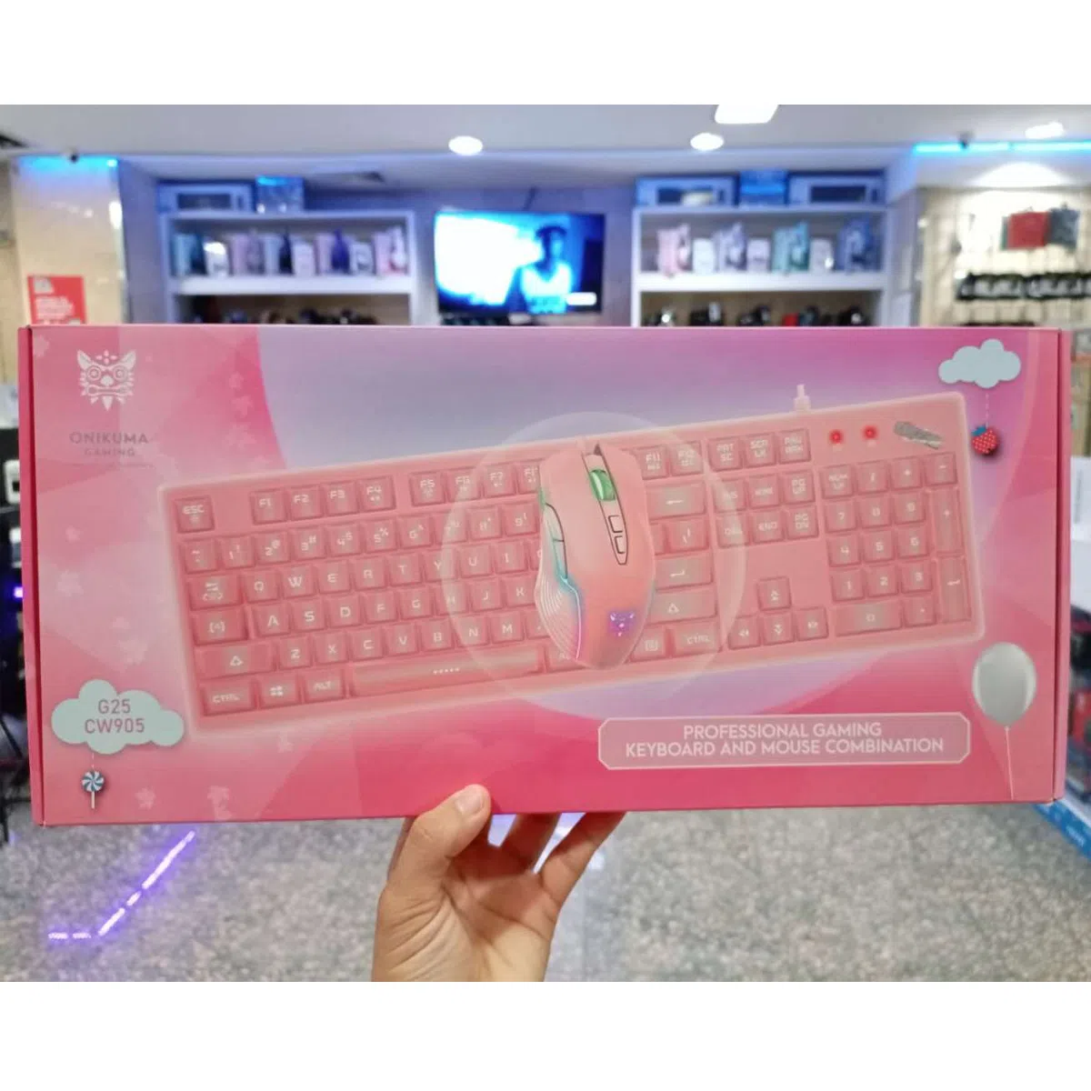 ماوس و کیبورد اونیکوما مدل G25+CW905 — تصویر 6