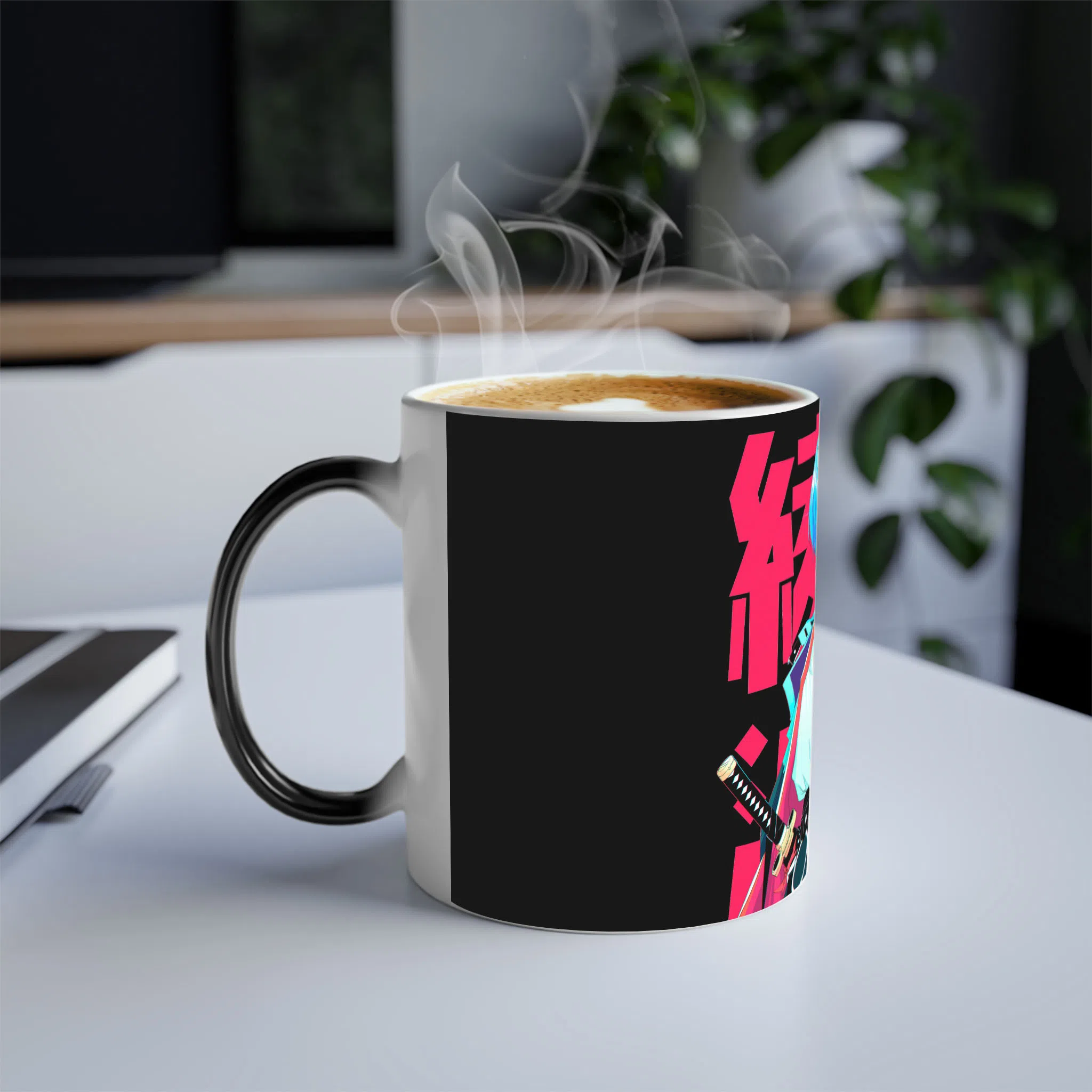 ماگ حرارتی لیمینات طرح انیمه Evangelion کد NM0794 — تصویر 3