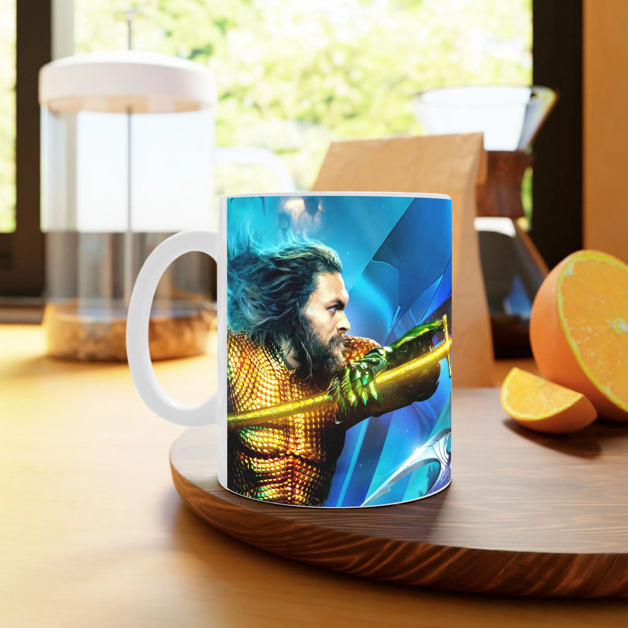 ماگ لیمینات طرح فیلم Aquaman کد NM10516 — تصویر 3