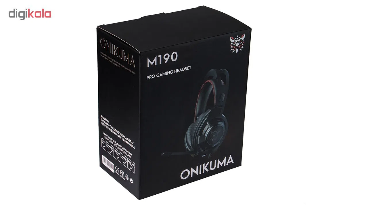 هدفون مخصوص بازی اونیکوما مدل M190Pro — تصویر 5