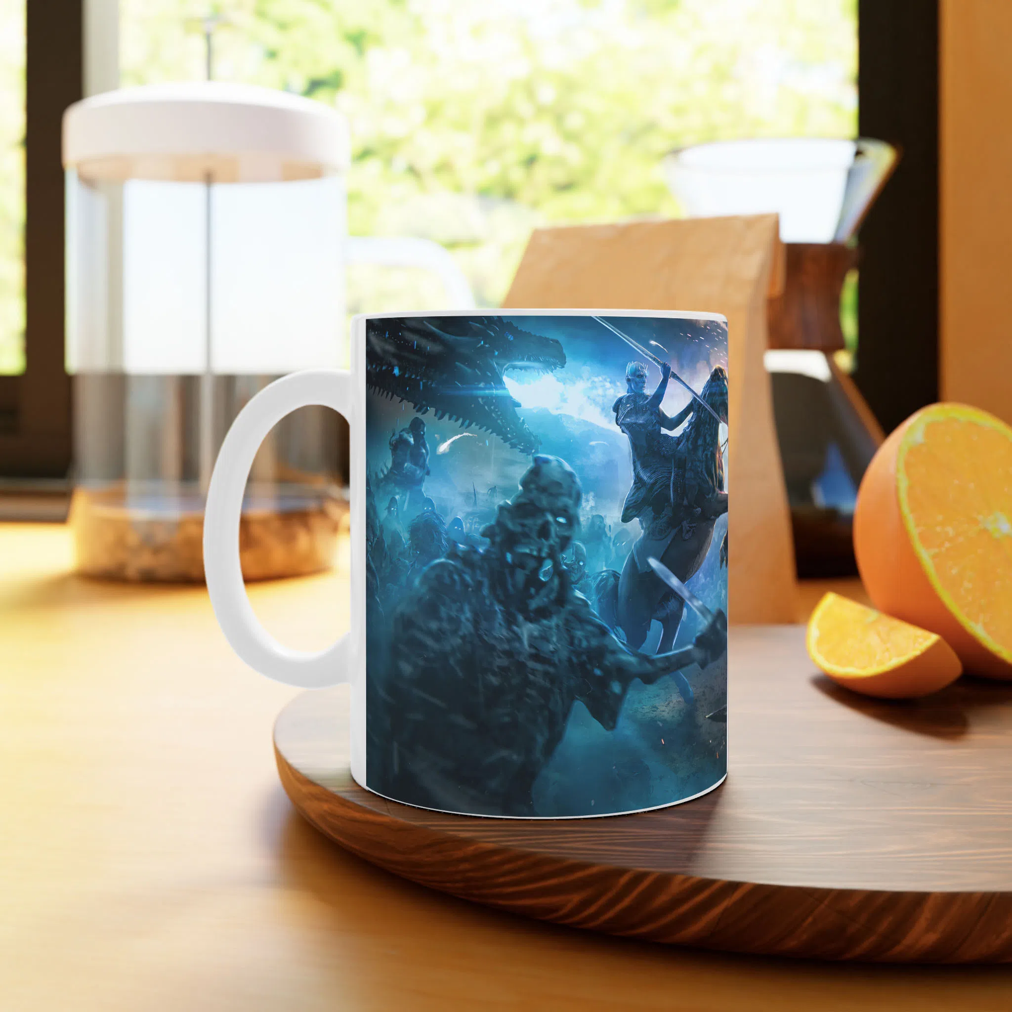 ماگ لیمینات طرح سریال بازی تاج و تخت Game of Thrones کد NM4274 — تصویر 2