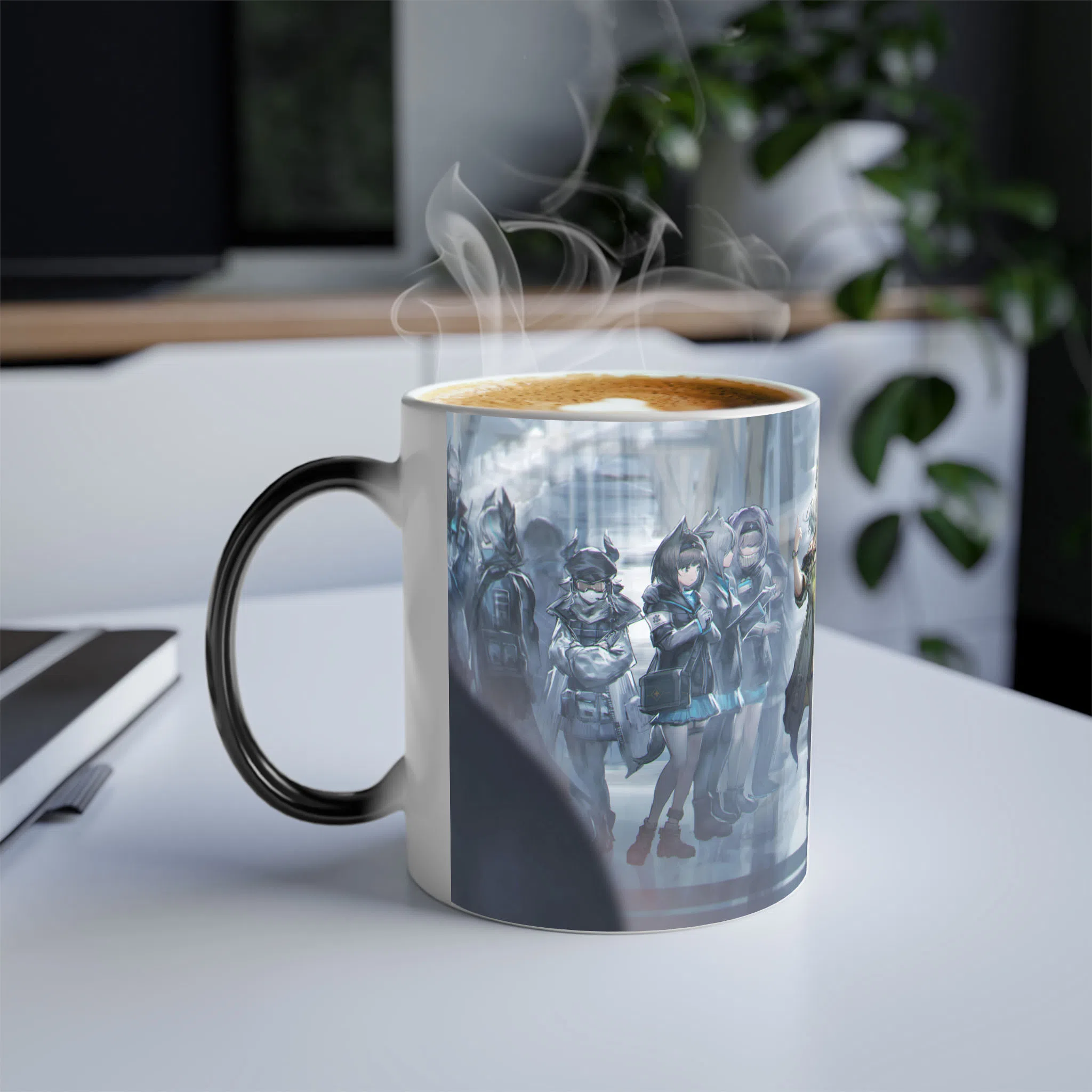 ماگ حراتی لیمینات طرح انیمه Arkknights کد NM0468 — تصویر 4