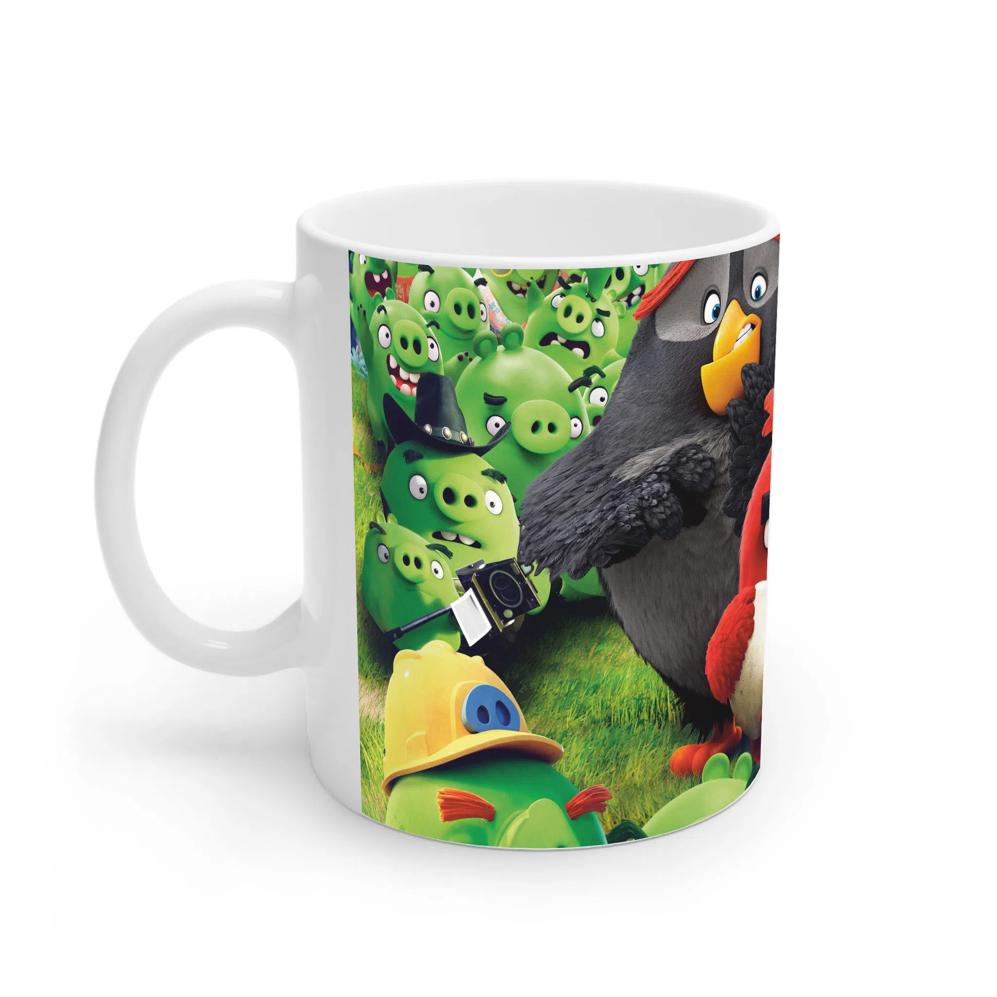 ماگ لیمینات طرح فیلم انگری بردز Angry Birds کد NM10486 — تصویر 2