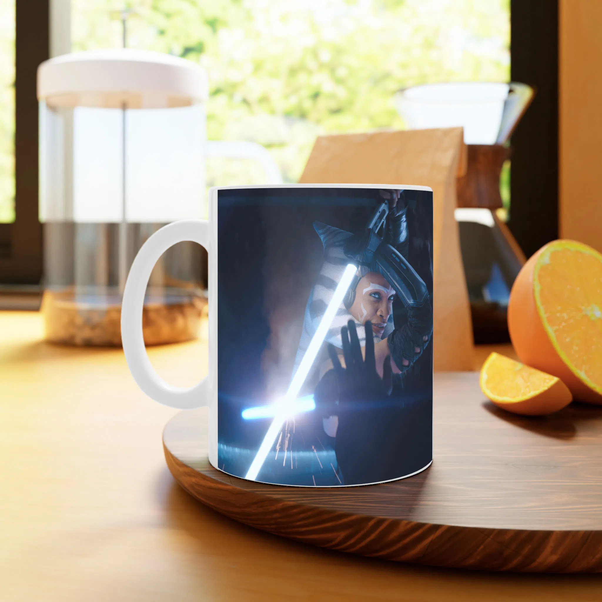 ماگ لیمینات طرح سریال آسوکا Ahsoka کد NM3701 — تصویر 3