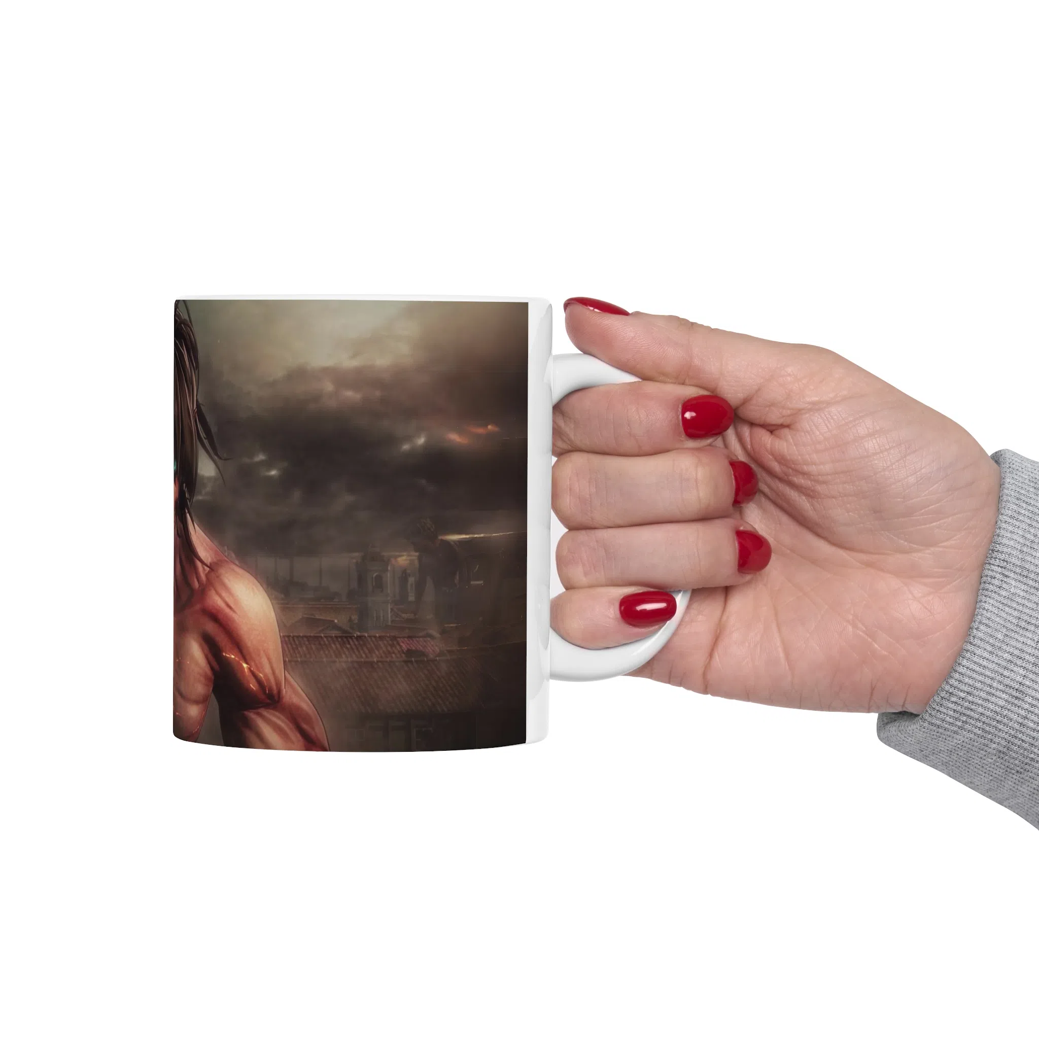 ماگ طرح انیمه اتک ان تایتان Attack on the Titan مدل NM2611 — تصویر 5