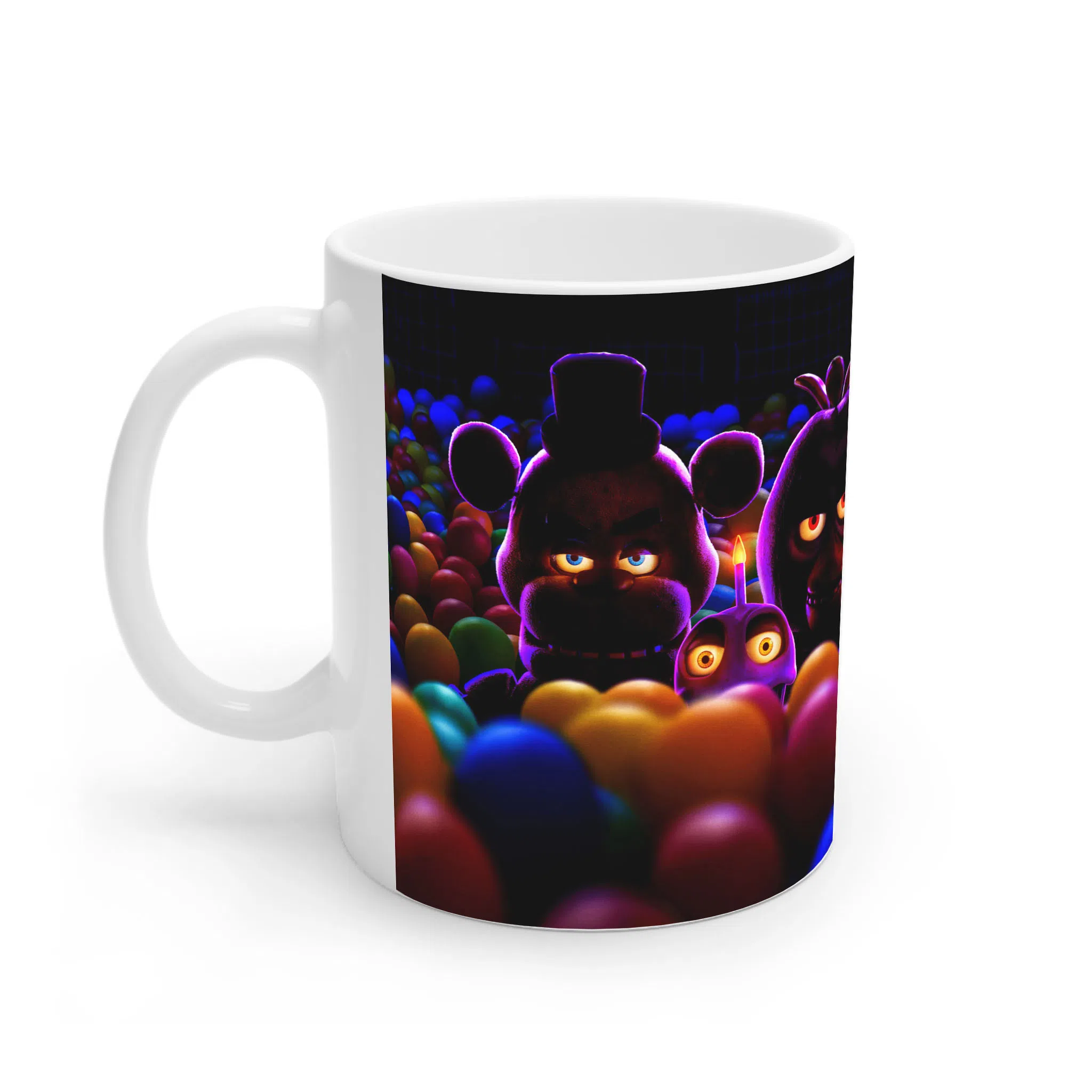 ماگ لیمینات طرح فیلم Five Nights at Freddys کد NM11403 — تصویر 3