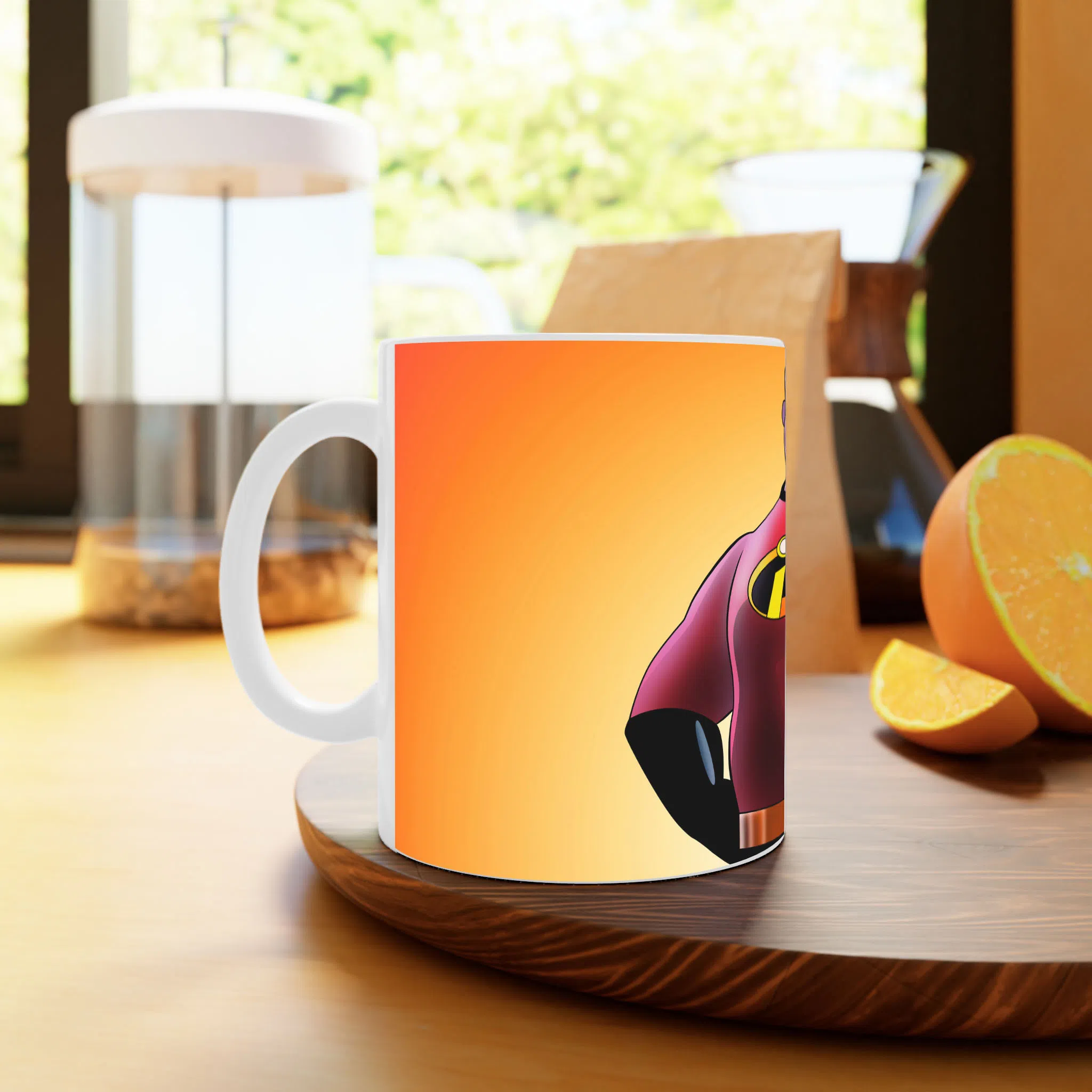 ماگ لیمینات طرح فیلم شگفت انگیزان The Incredibles کد NM12851 — تصویر 3