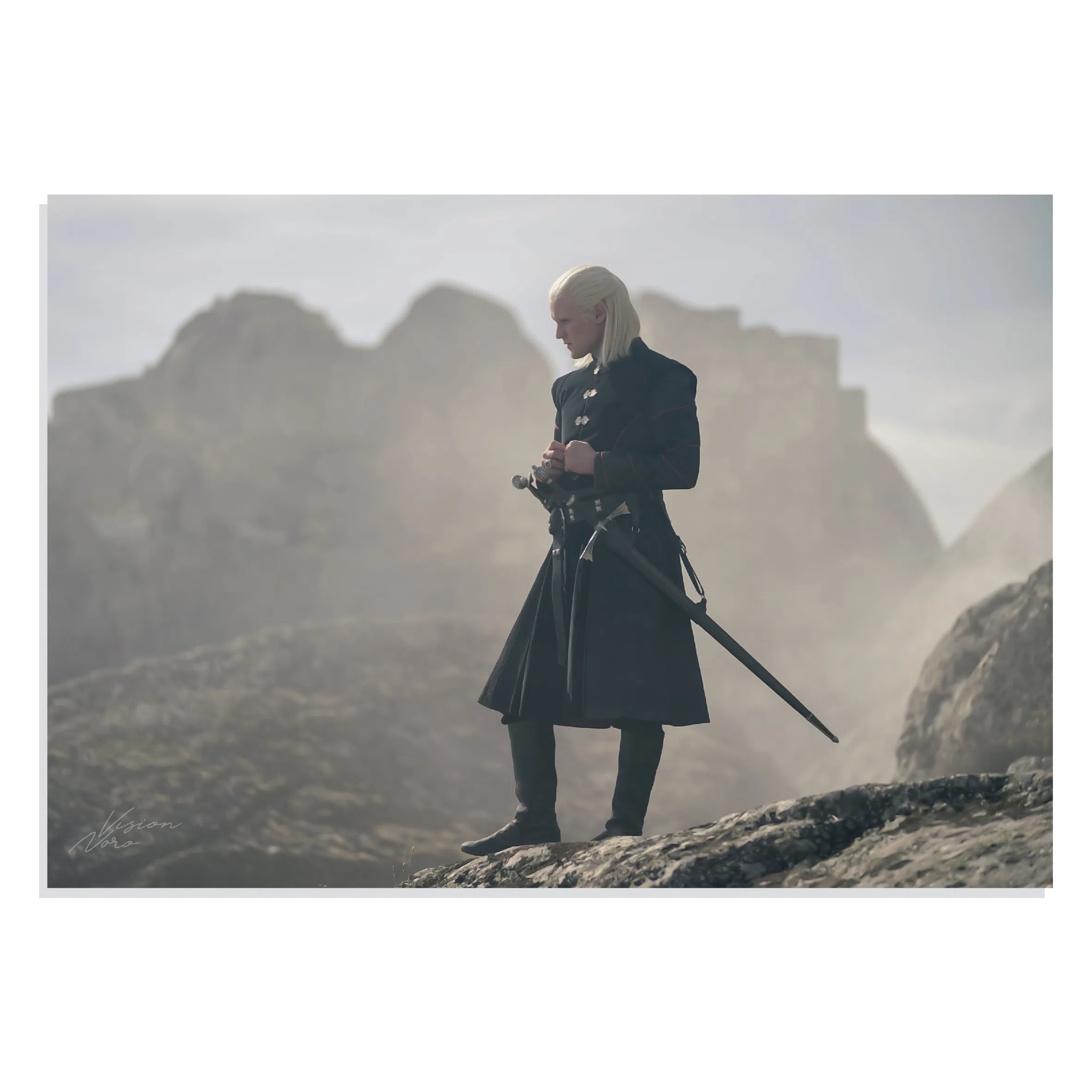 پوسترطرح سریال House of the Dragon مدل NV0281