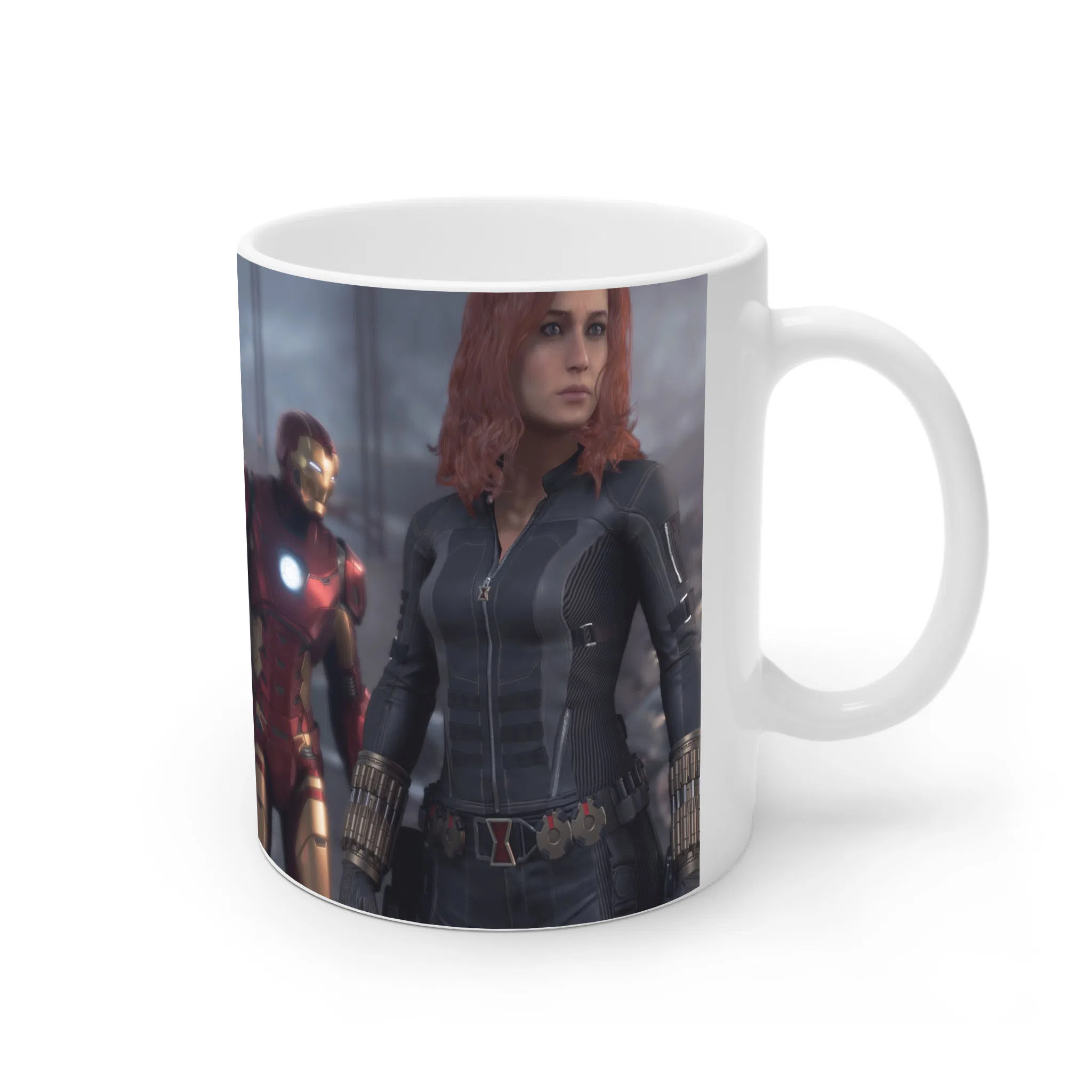 ماگ لیمینات طرح بازی Marvels Avengers Game کد NM8334 — تصویر 2