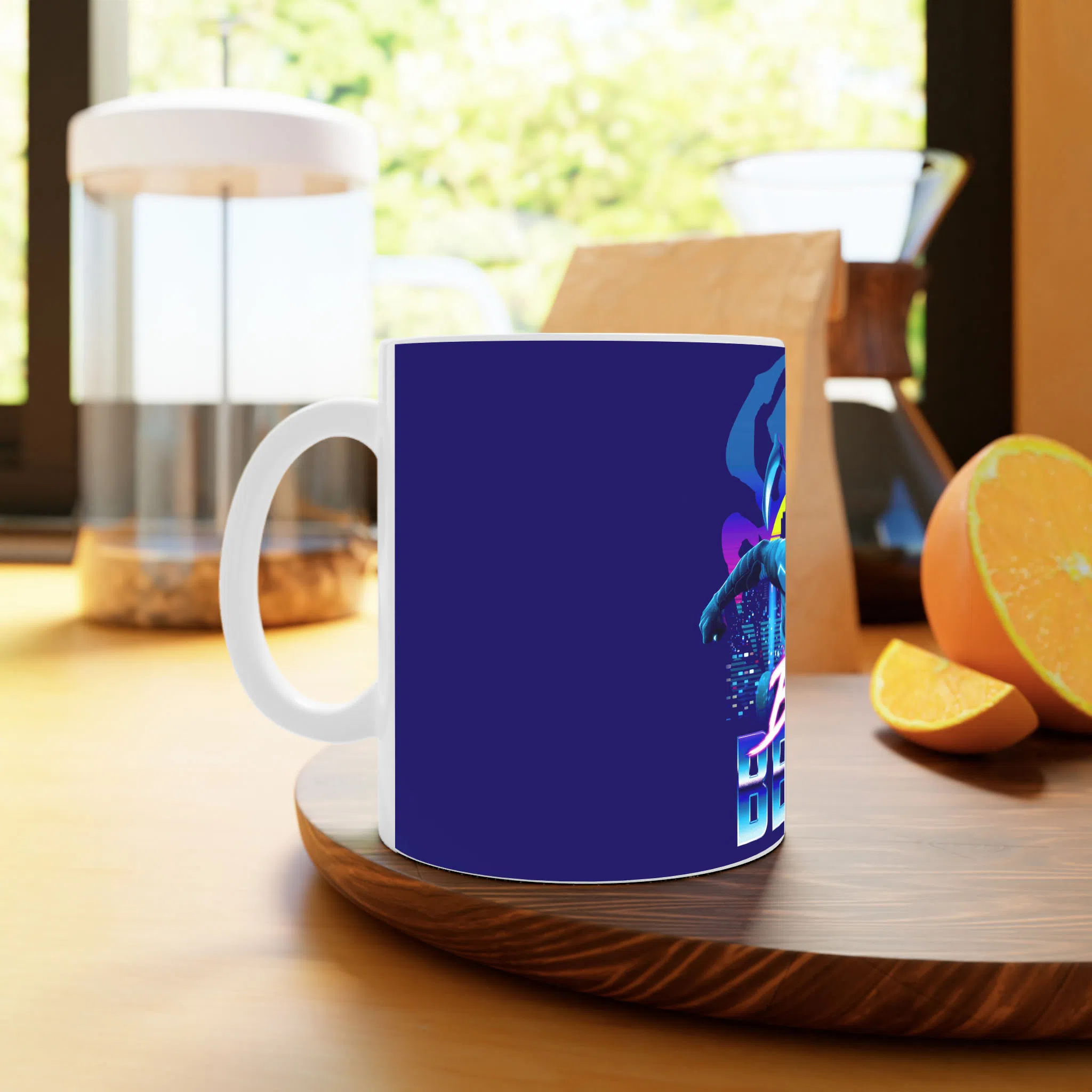 ماگ لیمینات طرح فیلم Blue Beetle کد NM10979 — تصویر 2