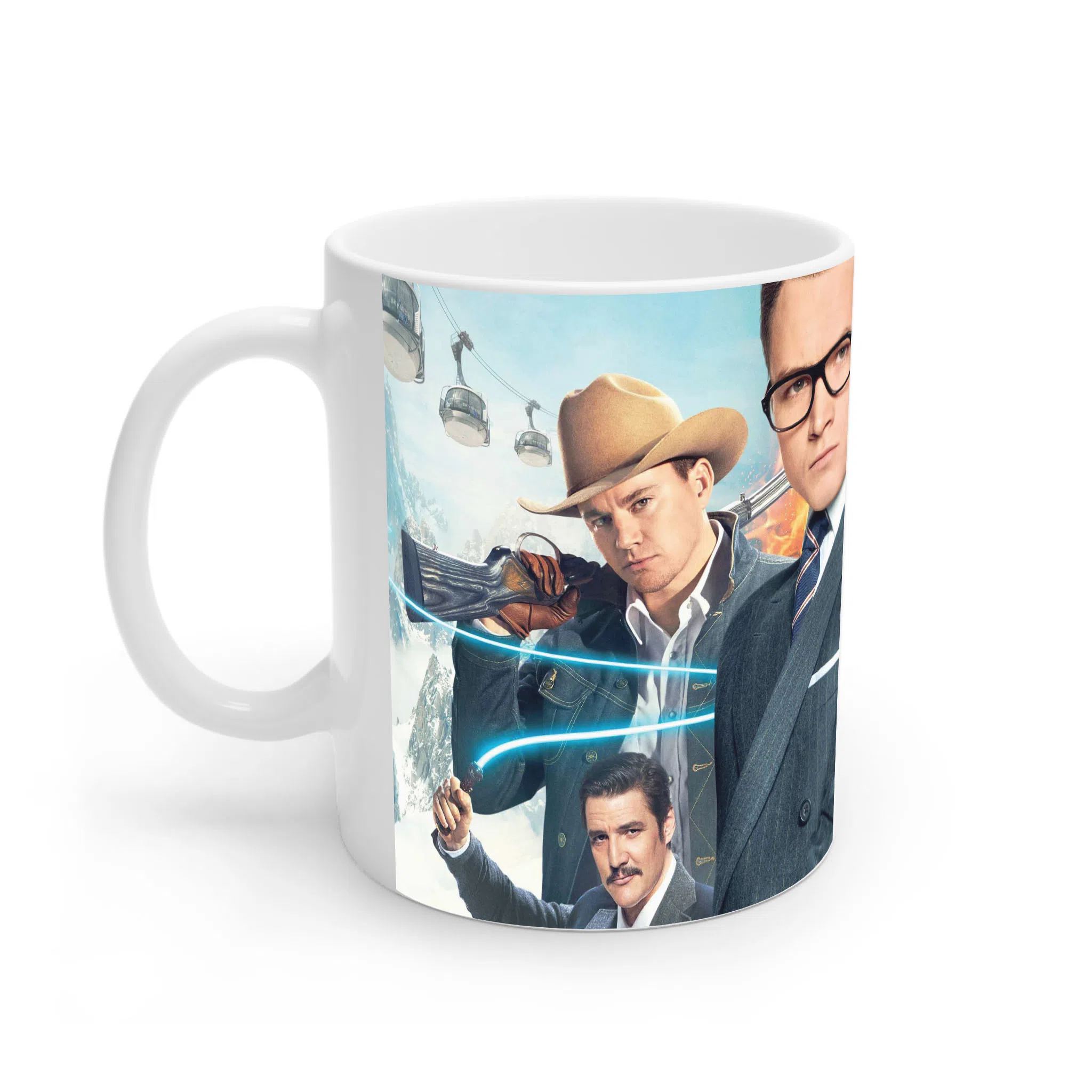 ماگ لیمینات طرح فیلم کینگزمن Kingsman کد NM11850 — تصویر 2