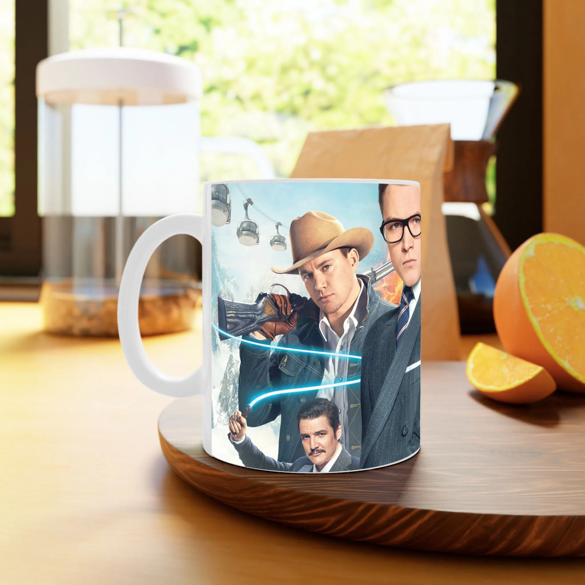 ماگ لیمینات طرح فیلم کینگزمن Kingsman کد NM11850 — تصویر 3