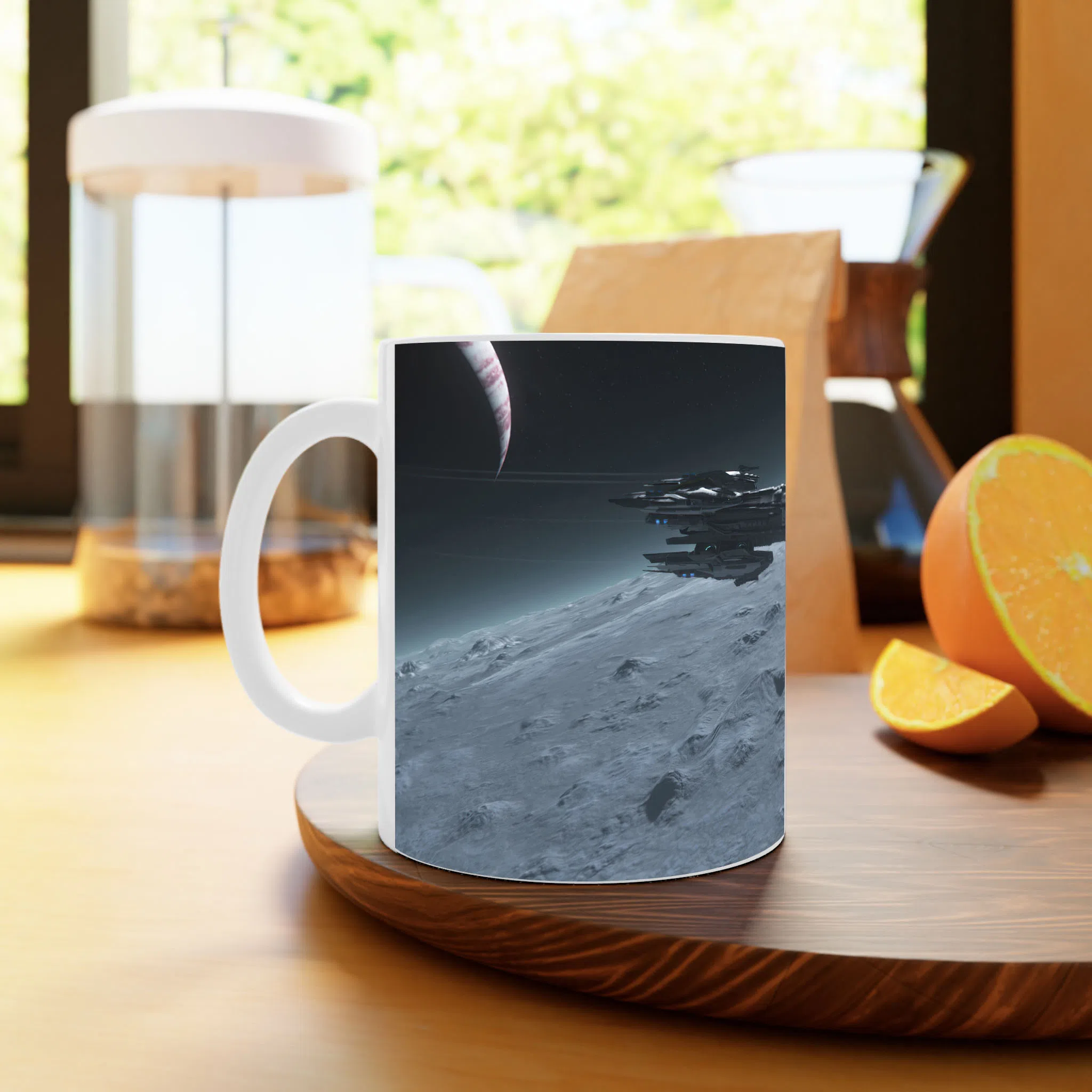 ماگ لیمینات طرح بازی Star Citizen کد NM9782 — تصویر 2