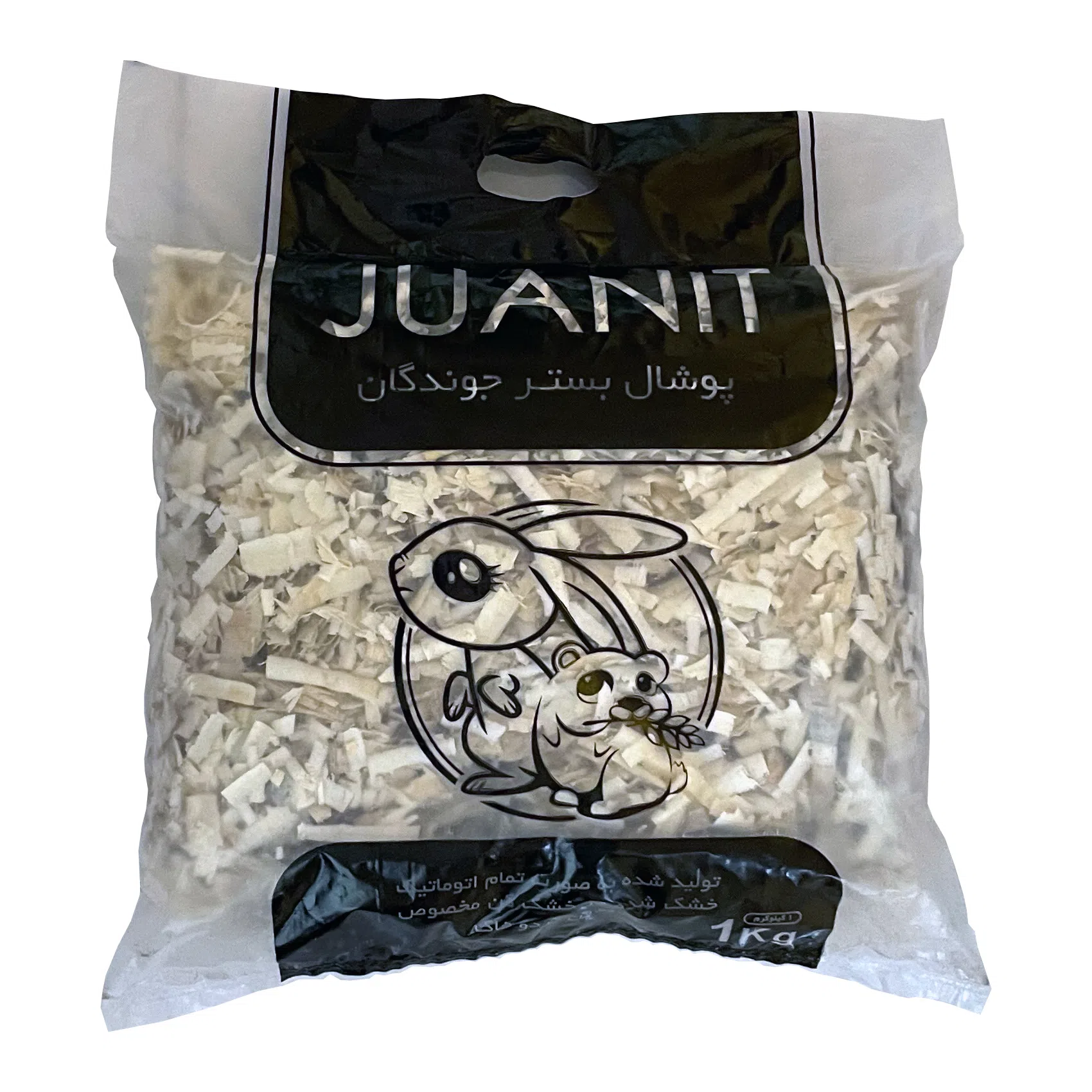 پوشال بستر جوندگان ژوانیت وزن 1 کیلوگرم