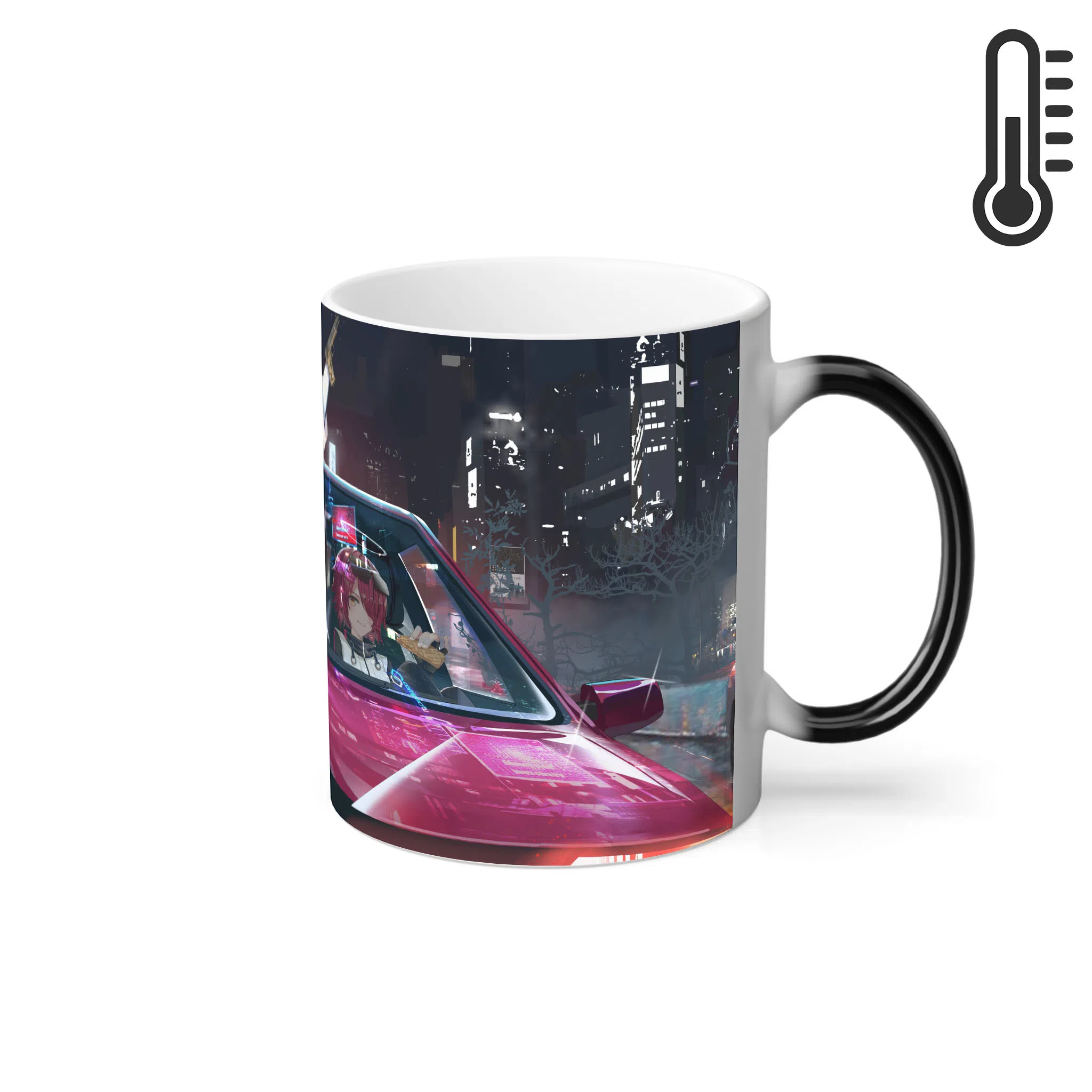ماگ حرارتی لیمینات طرح انیمه Arknights پنگوئن گنگستر کد NM0464 — تصویر 2
