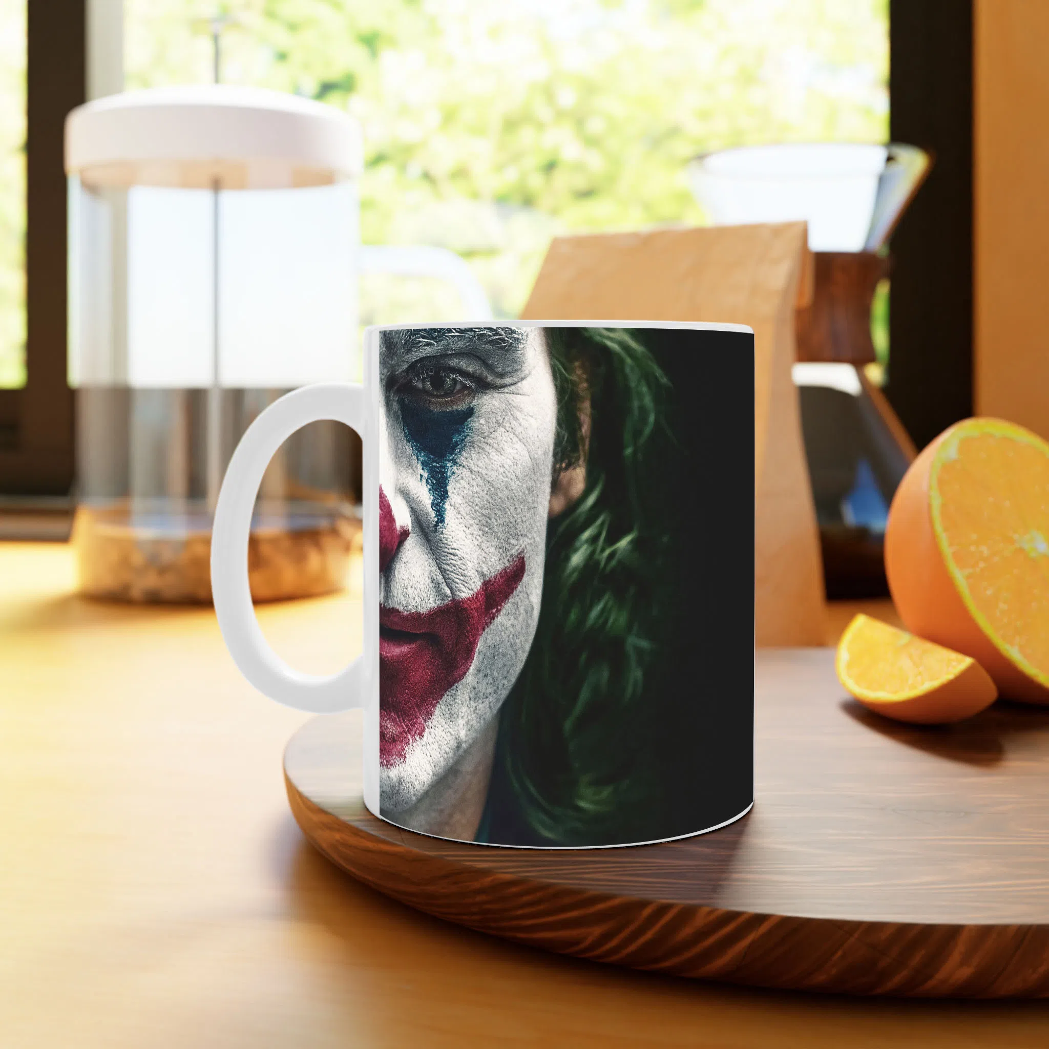ماگ لیمینات طرح فیلم جوکر Joker کد NM11793 — تصویر 4