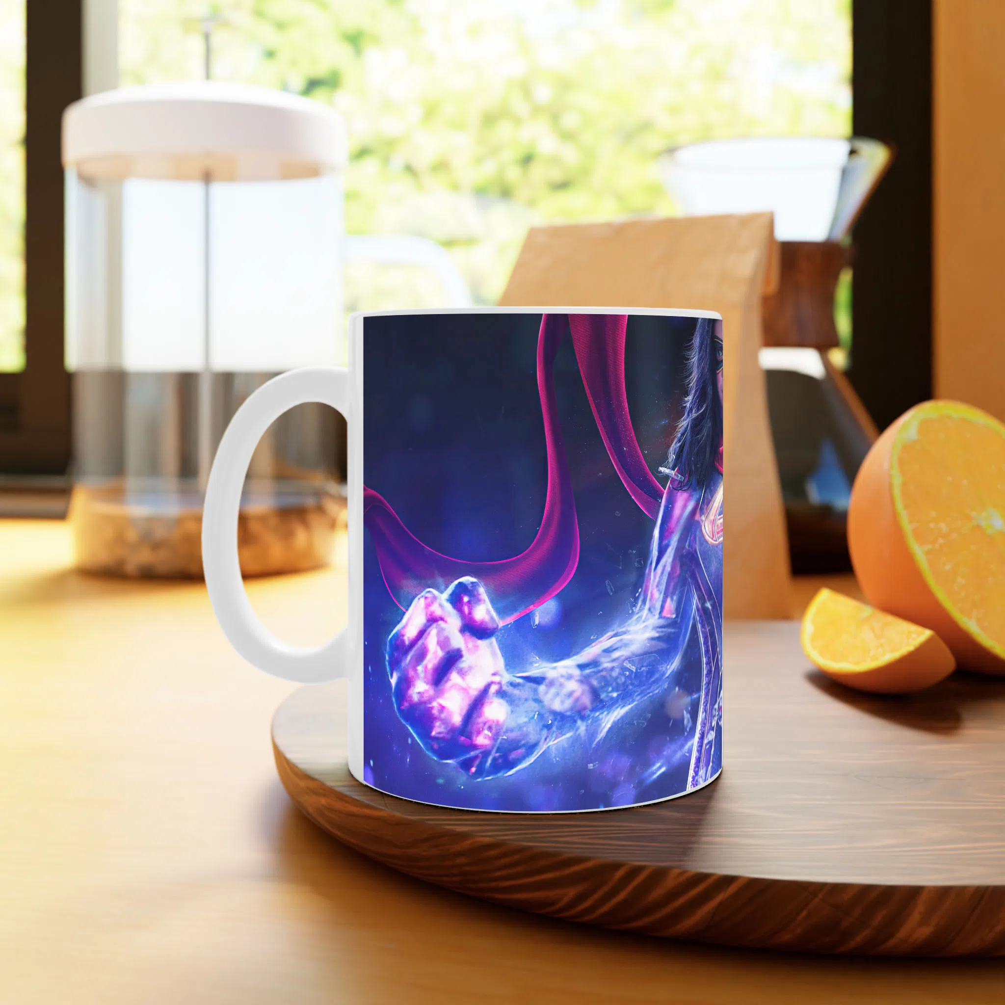 ماگ لیمینات طرح سریال Ms Marvel کد NM4790 — تصویر 3