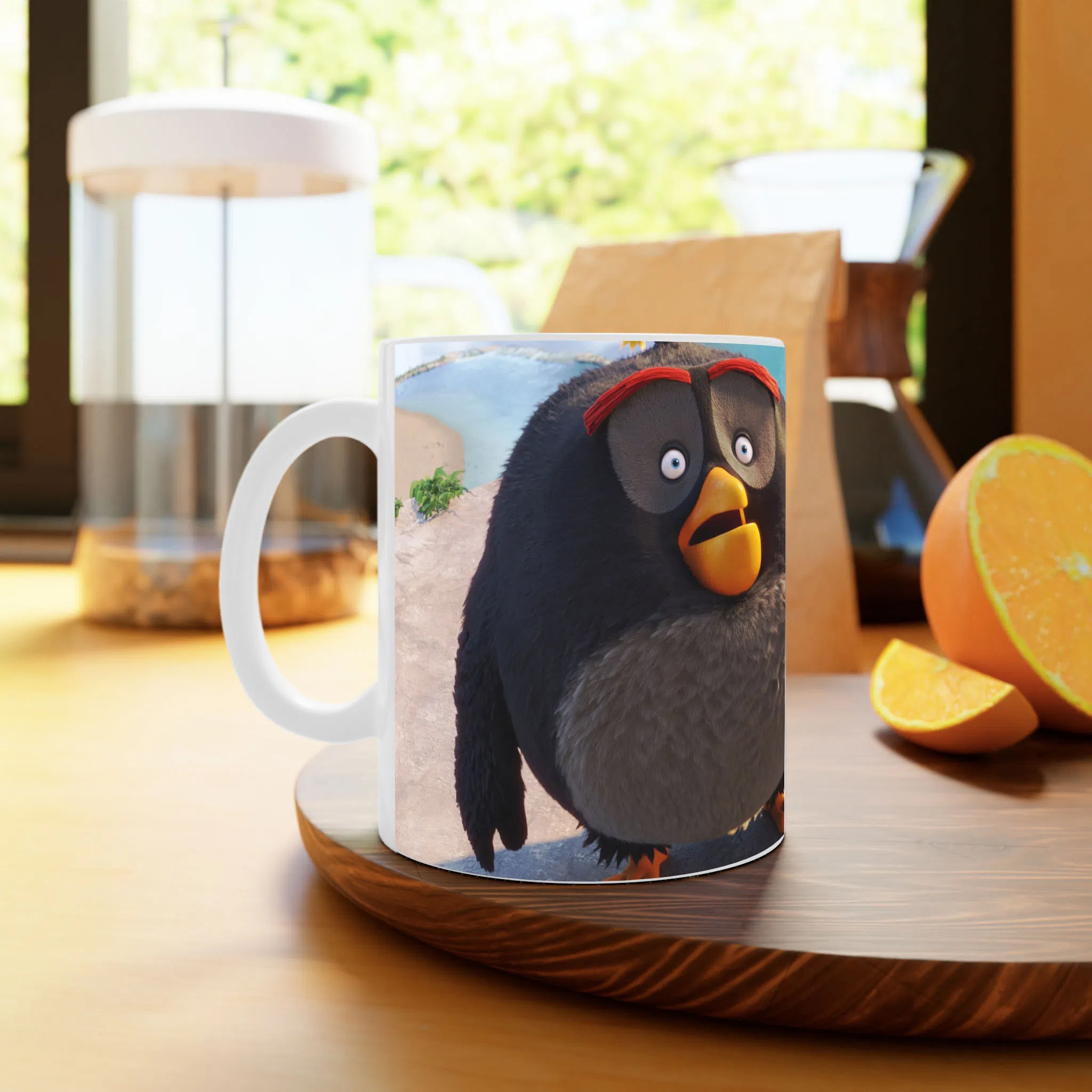 ماگ لیمینات طرح فیلم Angry Birds کد NM10490 — تصویر 3