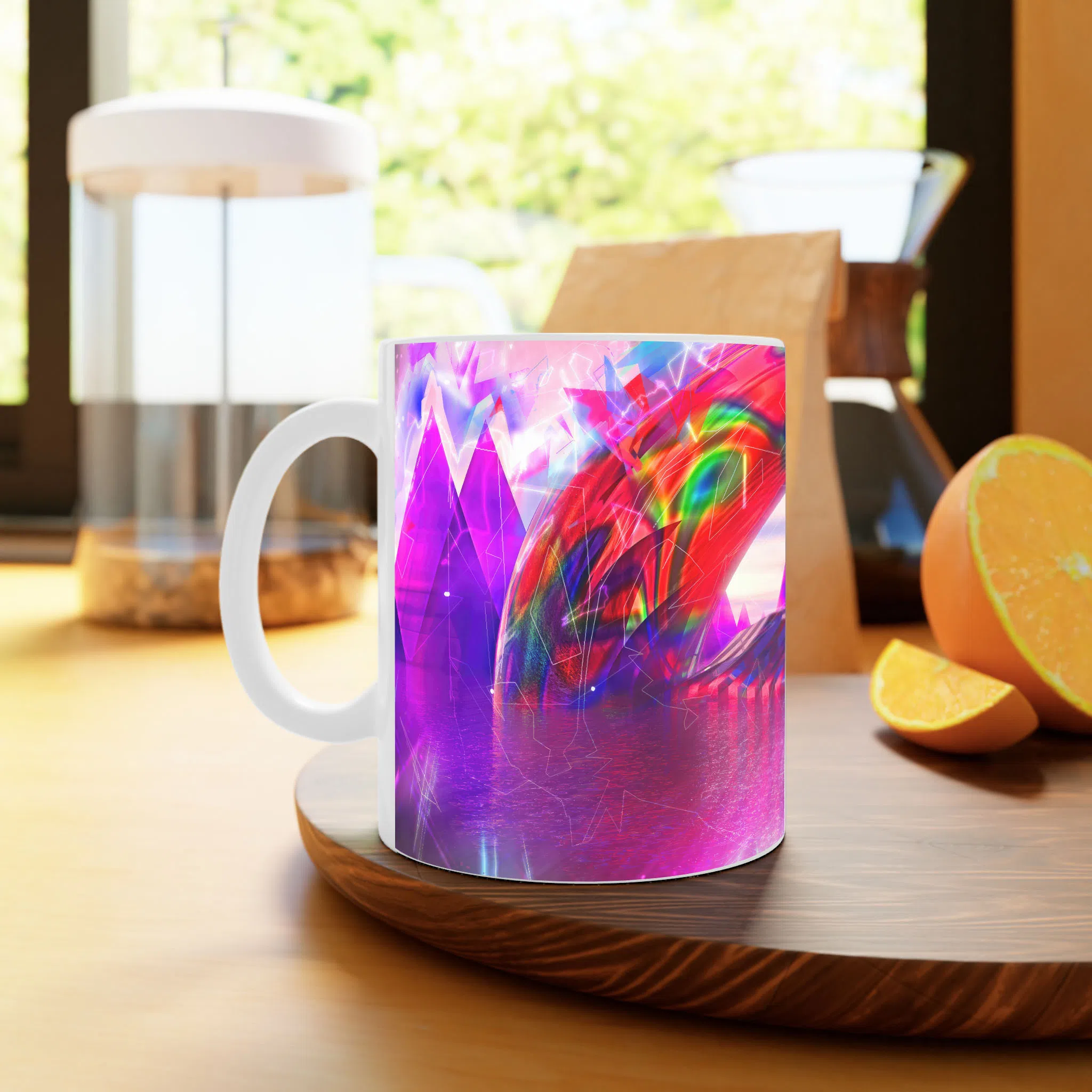 ماگ لیمینات طرح سریال ریک و مورتی Rick and Morty کد NM4909 — تصویر 2