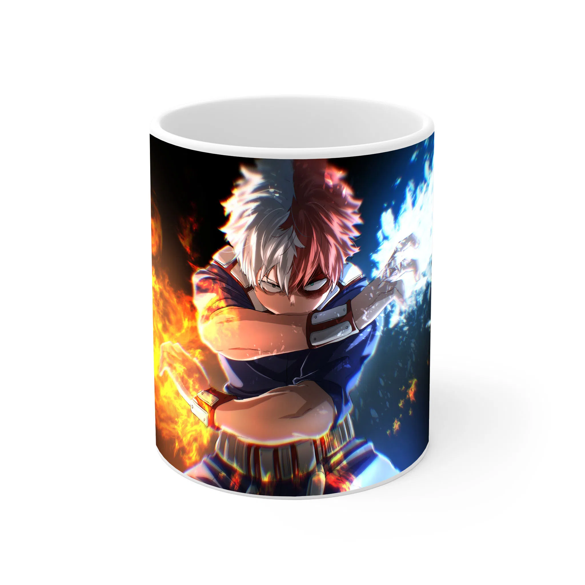 ماگ لیمینات طرح انیمه My Hero Academia - Todoroki Shoto کد NM2420