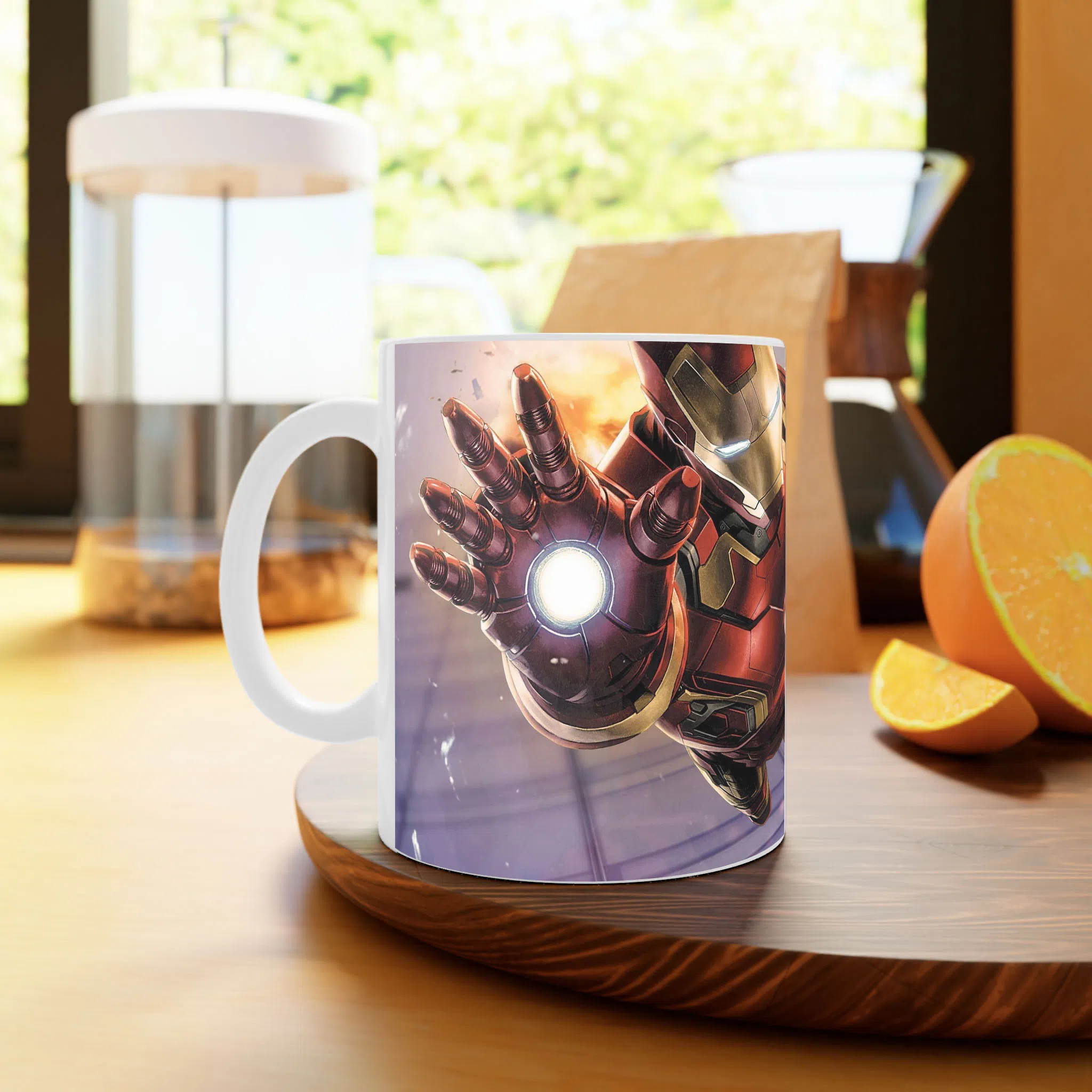 ماگ لیمینات طرح فیلم انتقام جویان Avengers کد NM10691 — تصویر 2