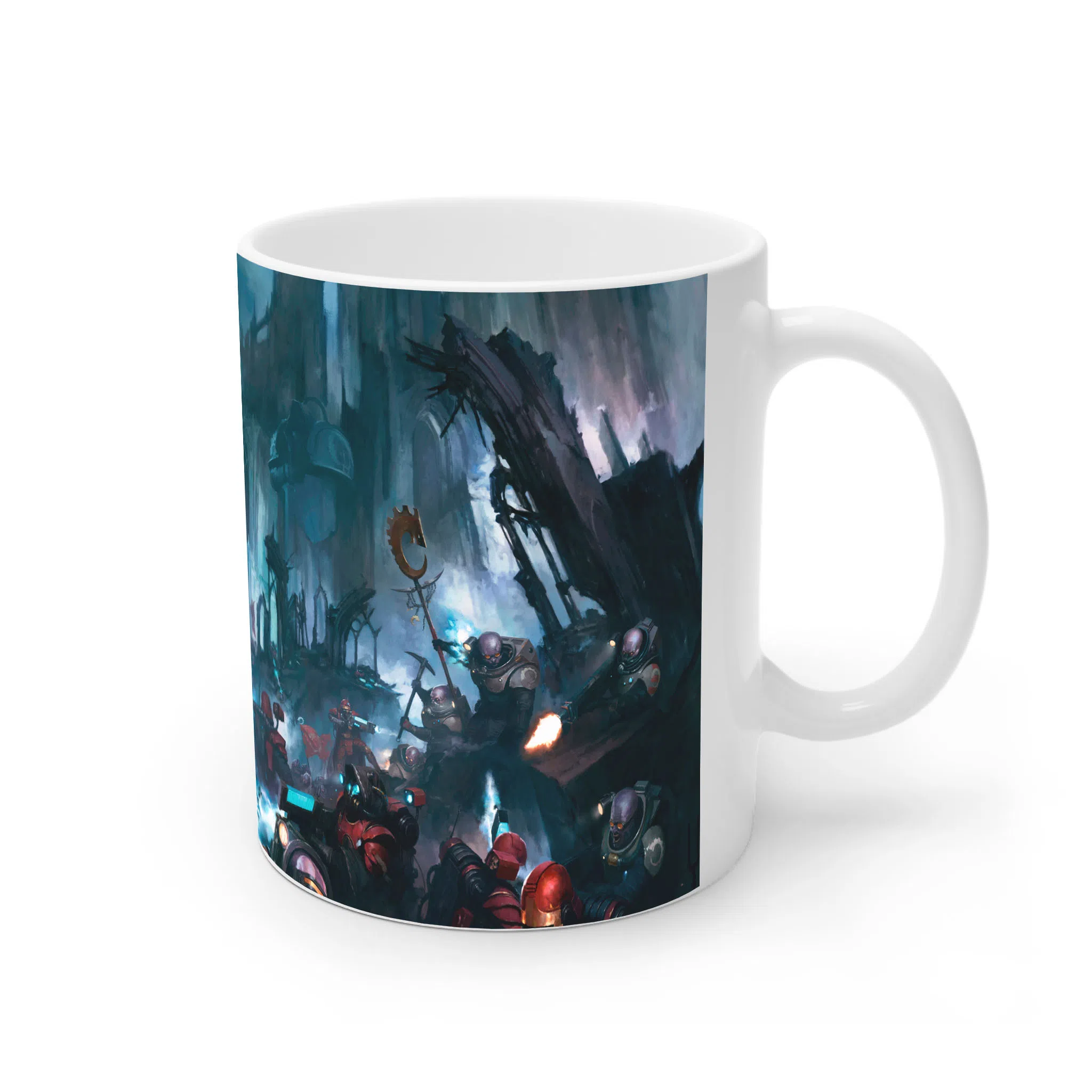 ماگ لیمینات طرح بازی Warhammer 40,000 Darktide Game کد NM10367 — تصویر 3