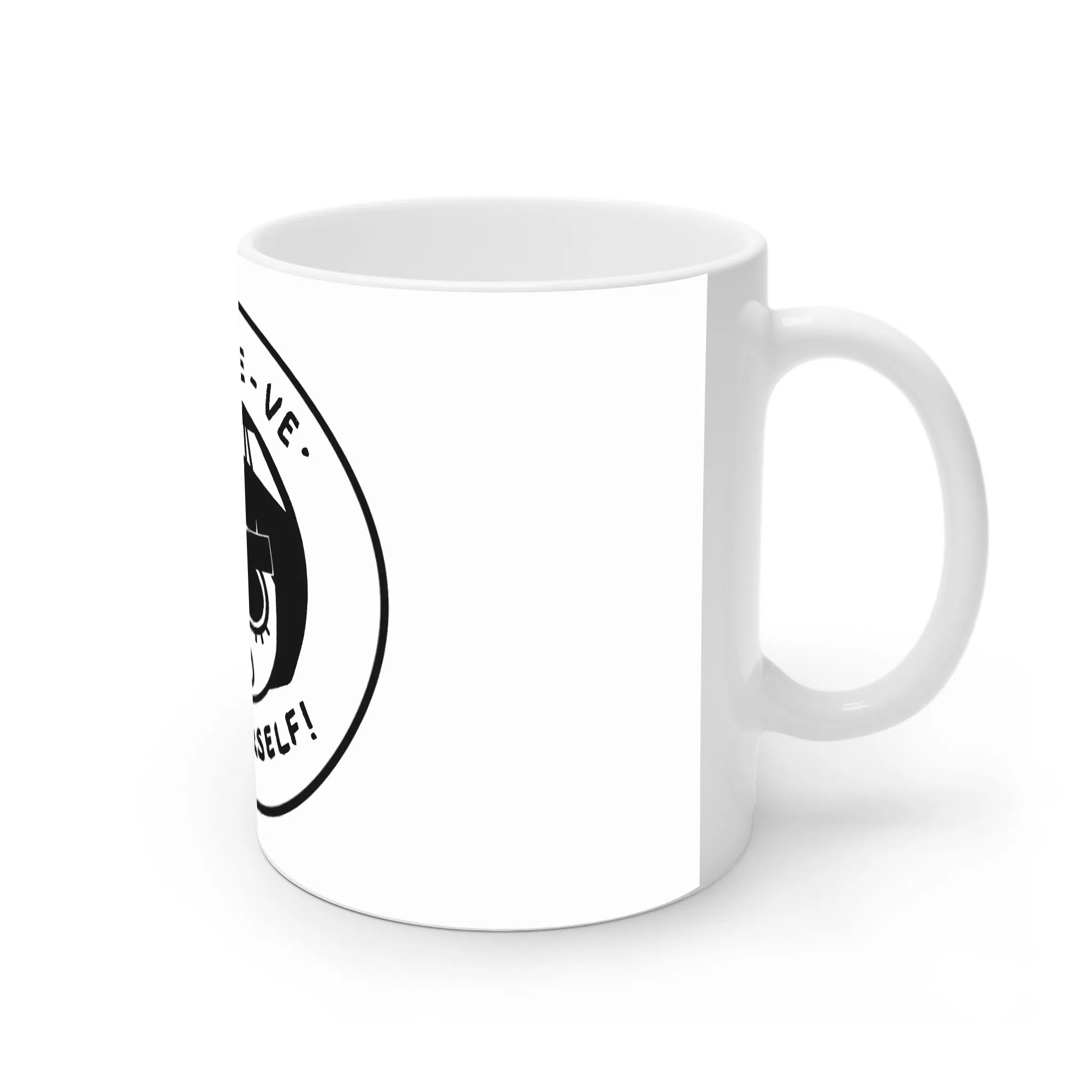ماگ لیمینات طرح به خودت باور داشته باش کد NM14354 — تصویر 2
