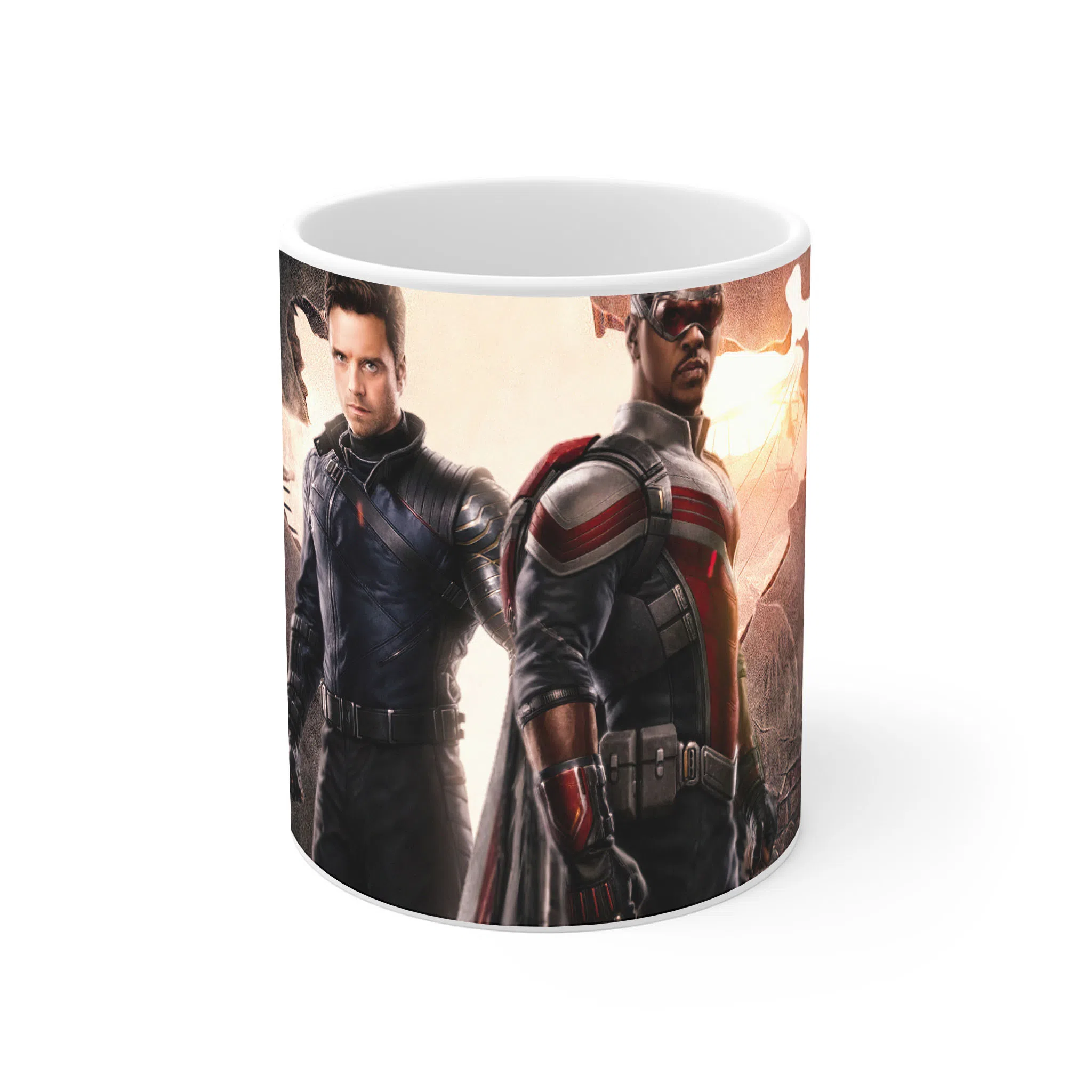 ماگ لیمینات طرح سریال فالکون و سرباز زمستان The Falcon and the Winter Soldier کد NM5274