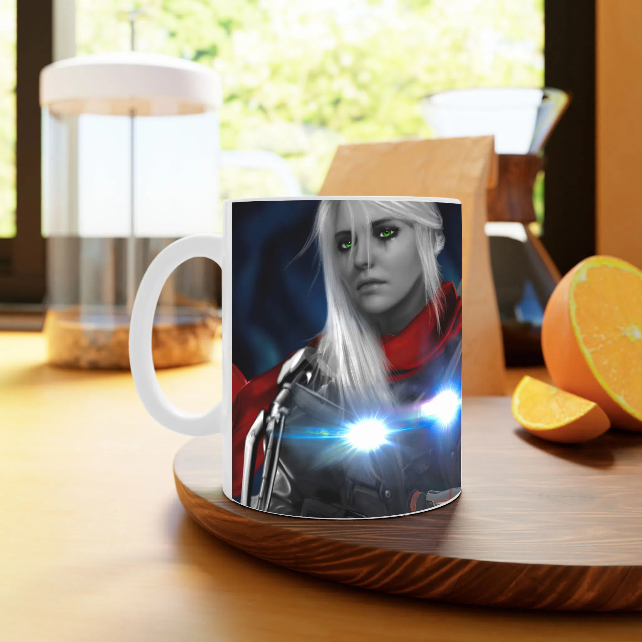 ماگ لیمینات طرح بازی ویچر The Witcher Game کد NM10091 — تصویر 2