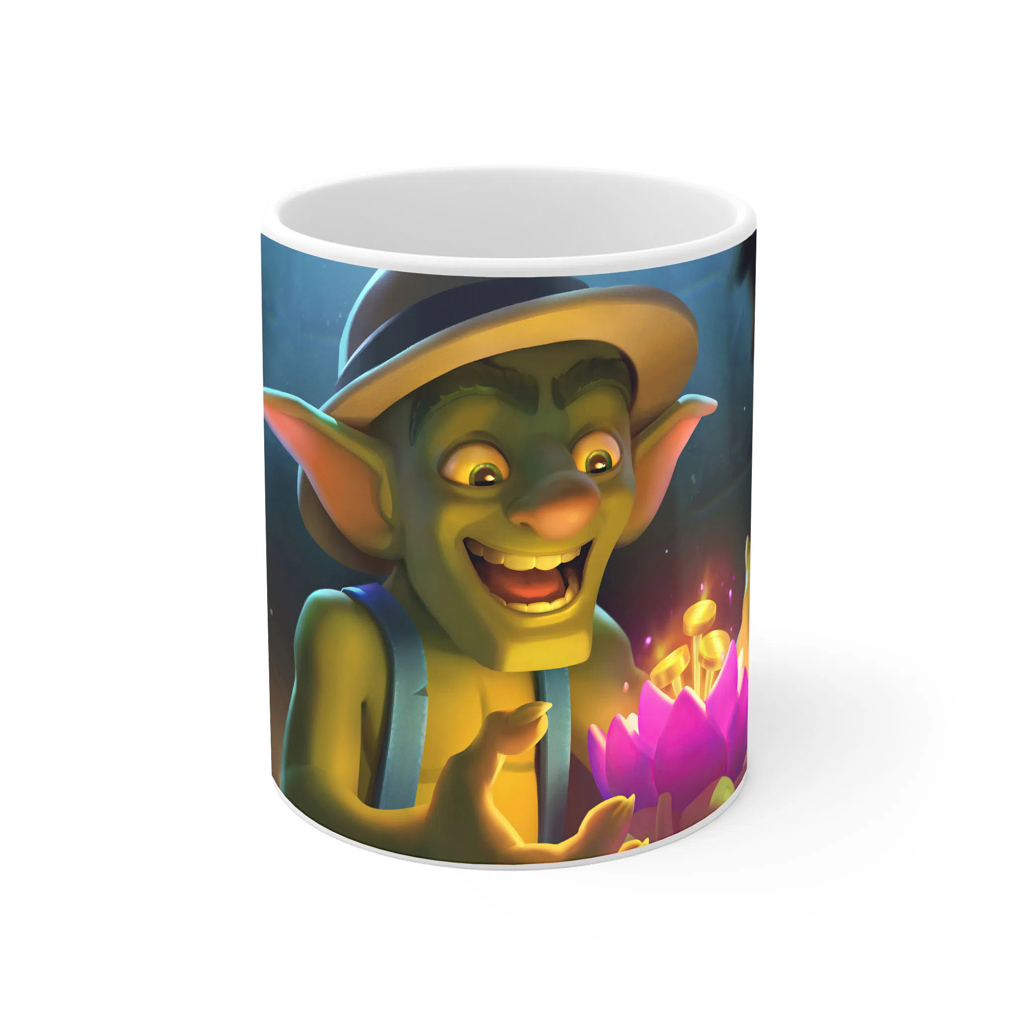 ماگ لیمینات طرح بازی کلش آف کلانز Clash of Clans Game کد NM6447 — تصویر 2