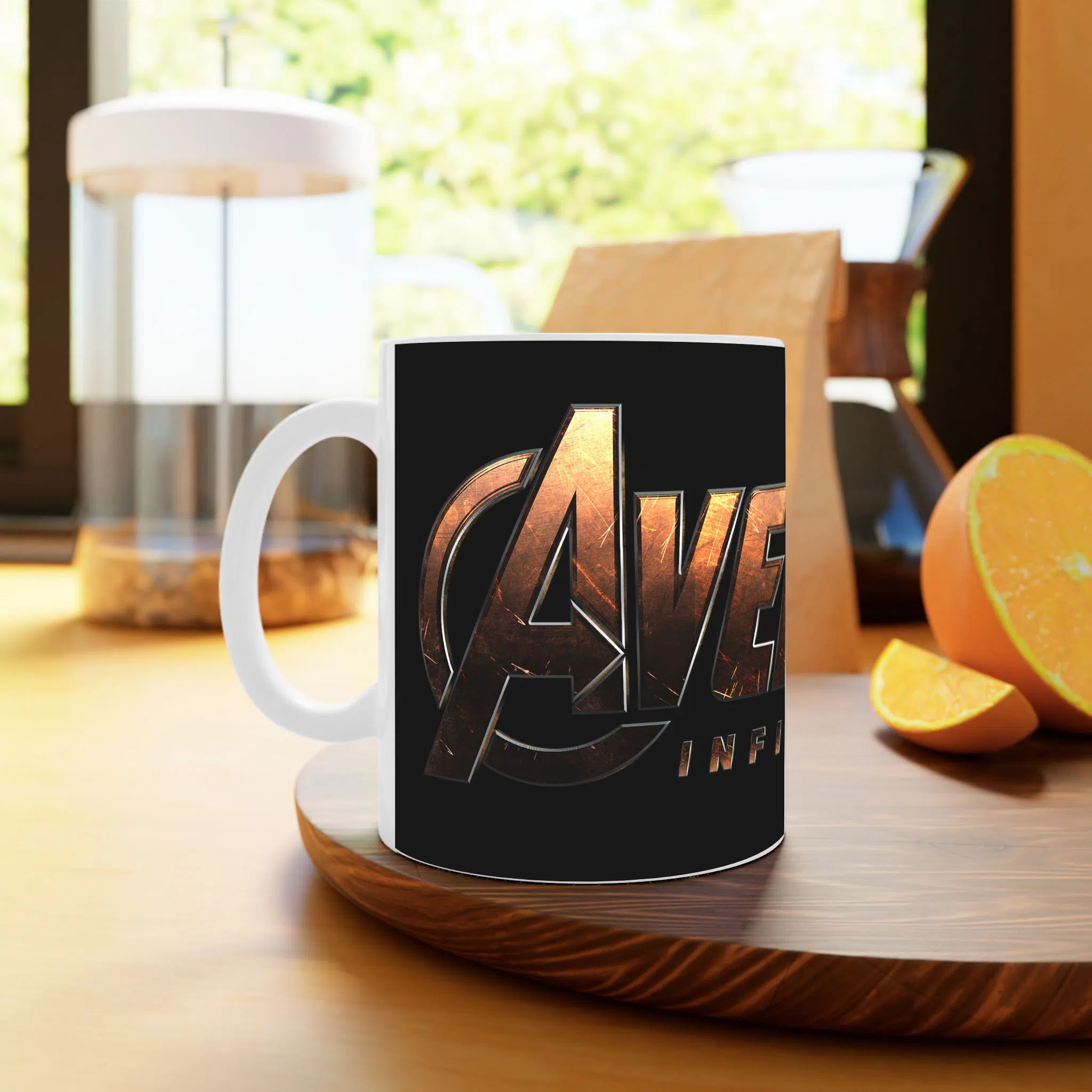 ماگ لیمینات طرح فیلم انتقام جویان Avengers کد NM10636 — تصویر 2