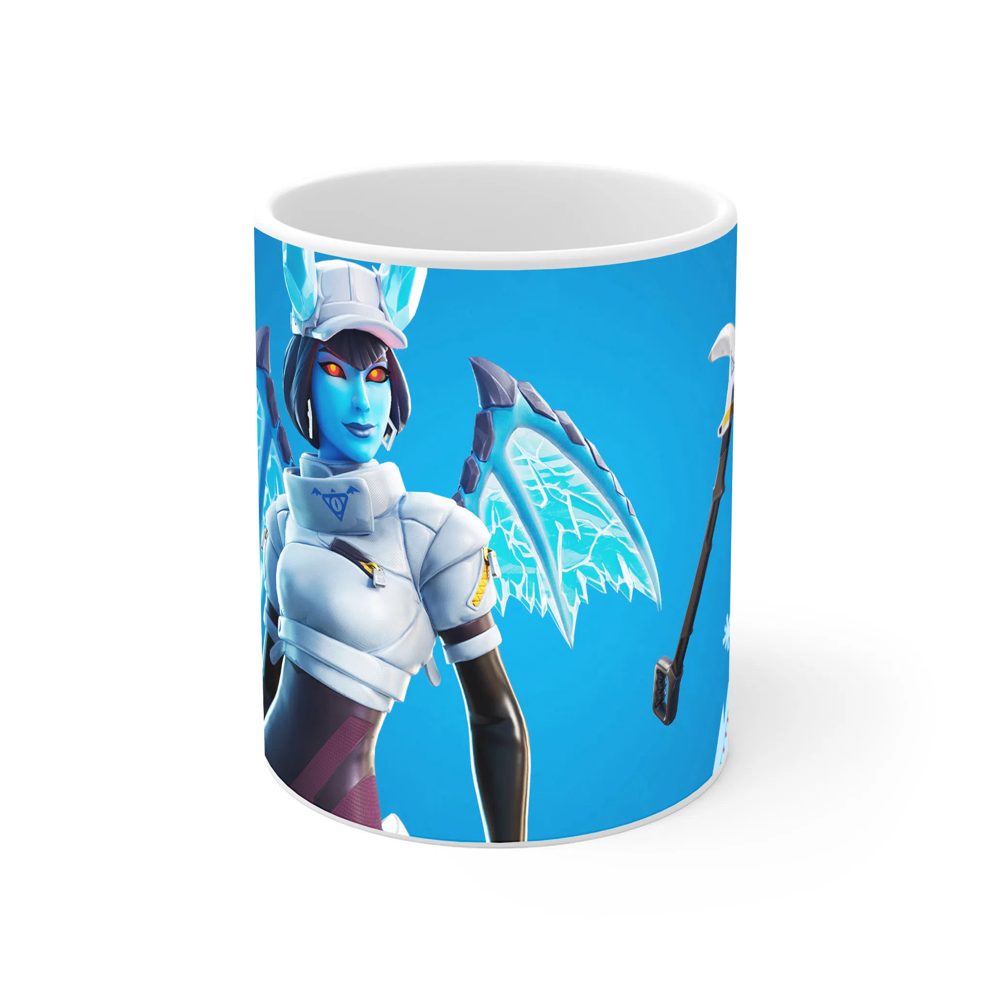 ماگ لیمینات طرح بازی فورتنایت Fortnite Game اسکین یخی کد NM7447