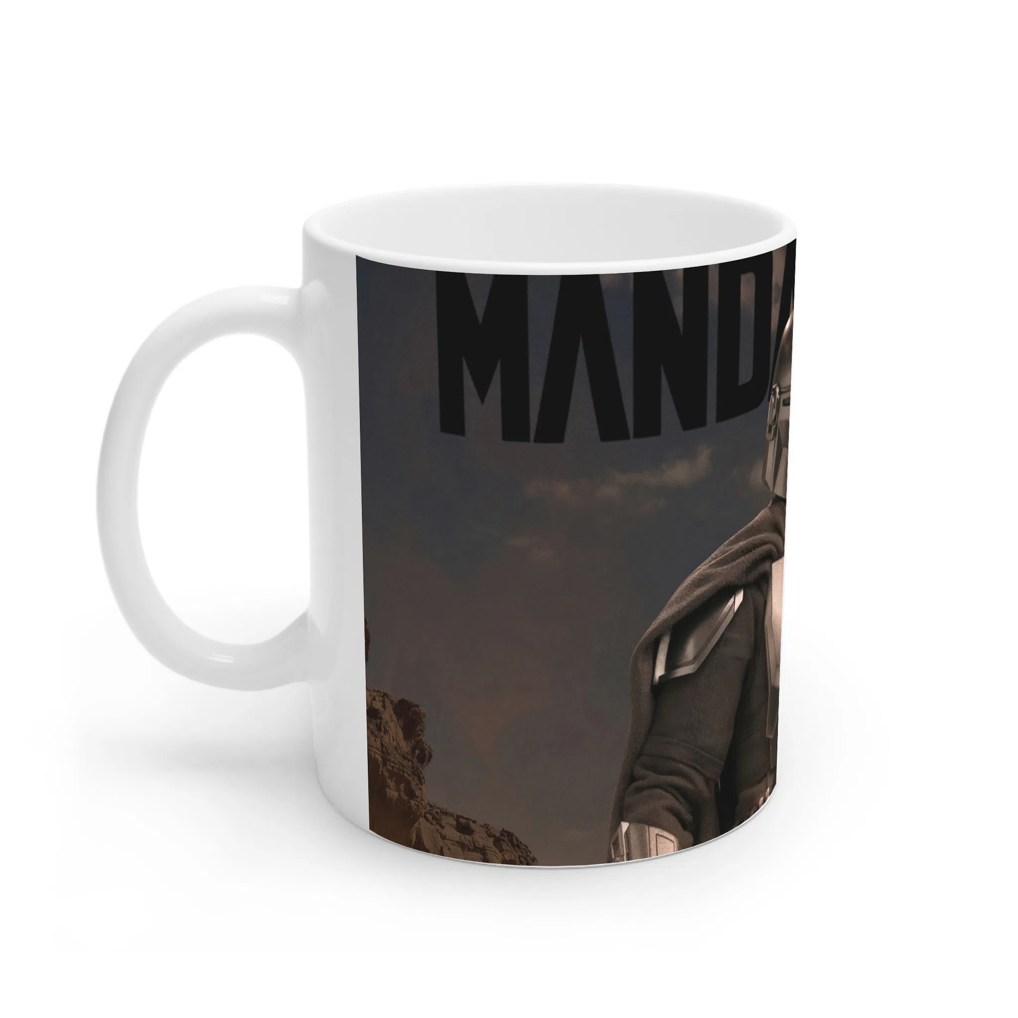 ماگ لیمینات طرح سریال مندلورین The Mandalorian کد NM5580 — تصویر 2
