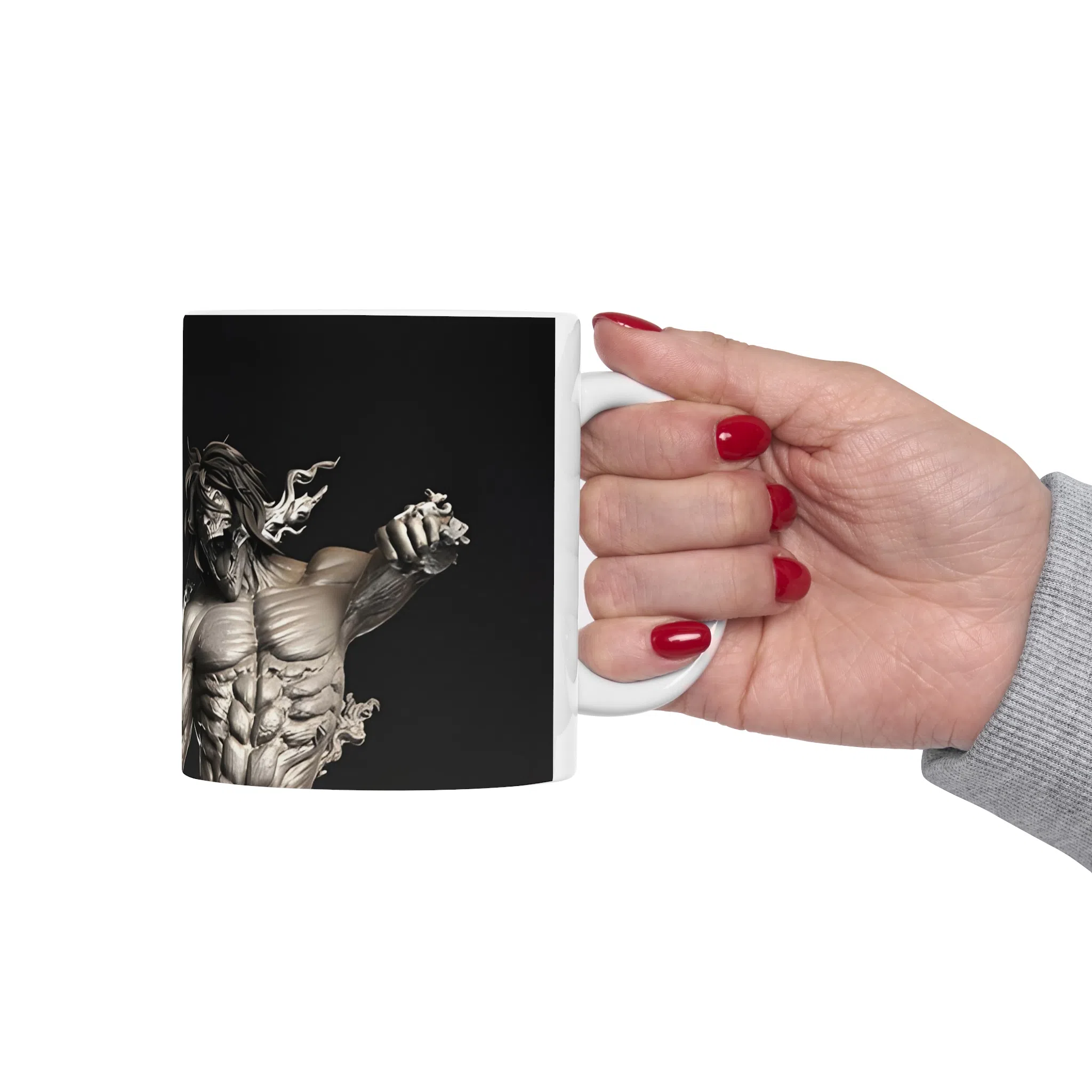 ماگ طرح انیمه اتک ان تایتان Attack on the Titan مدل NM2574 — تصویر 6